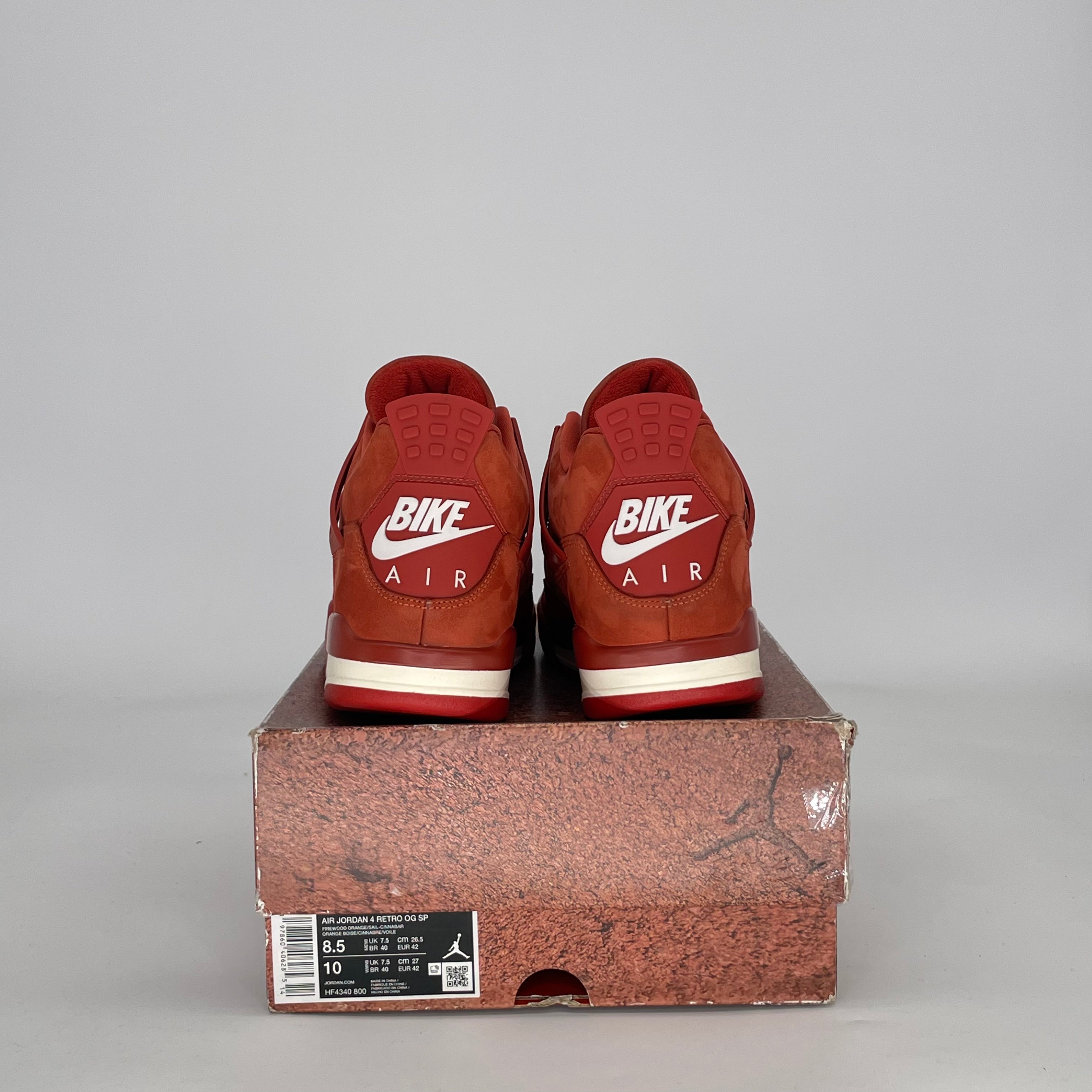 AIR JORDAN 4 NIGEL SYLVESTER BRICK BY BRICK HF4340-800 SIZE 8.5/10W
