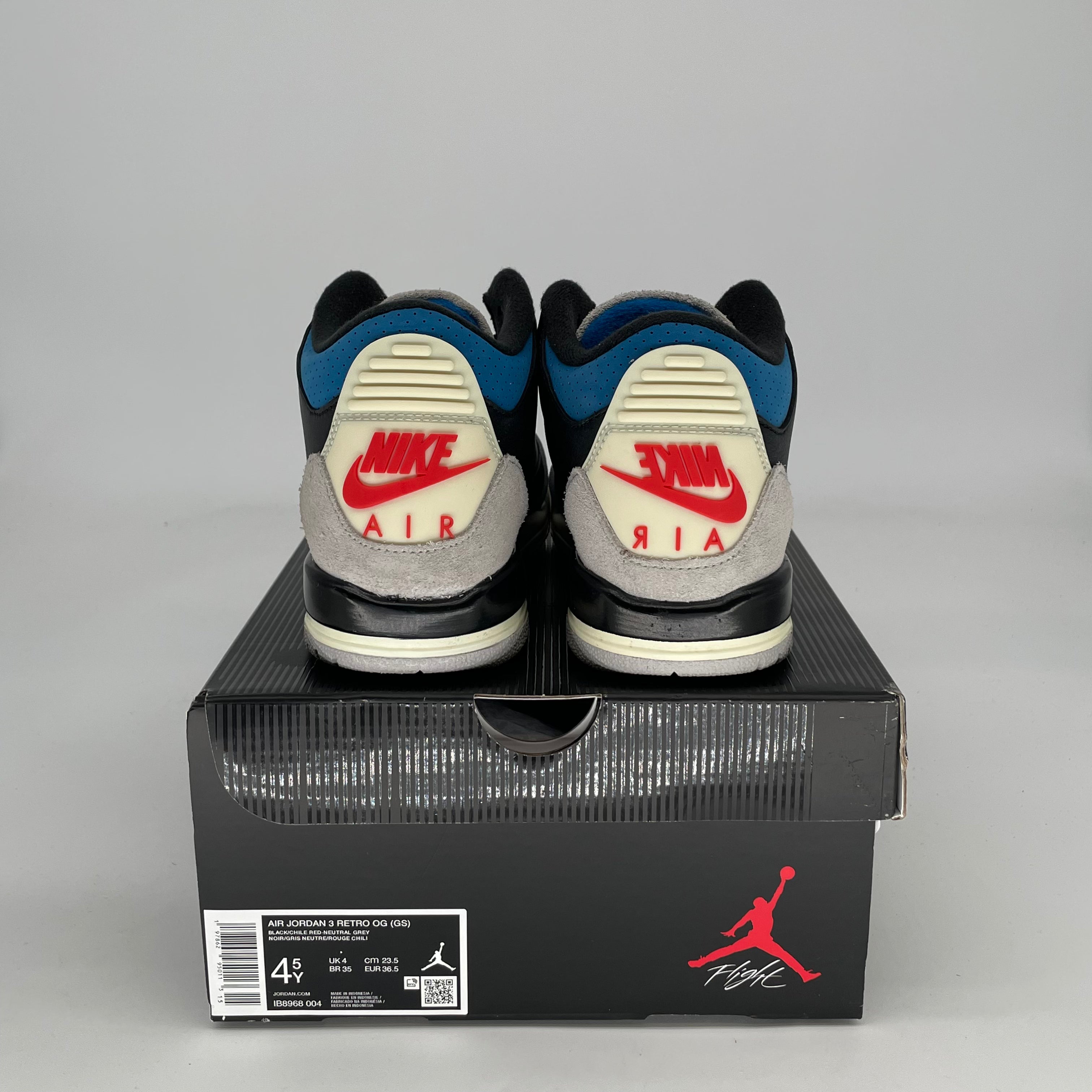 AIR JORDAN 3 RARE AIR SIZE 4.5/6W IB8968-004