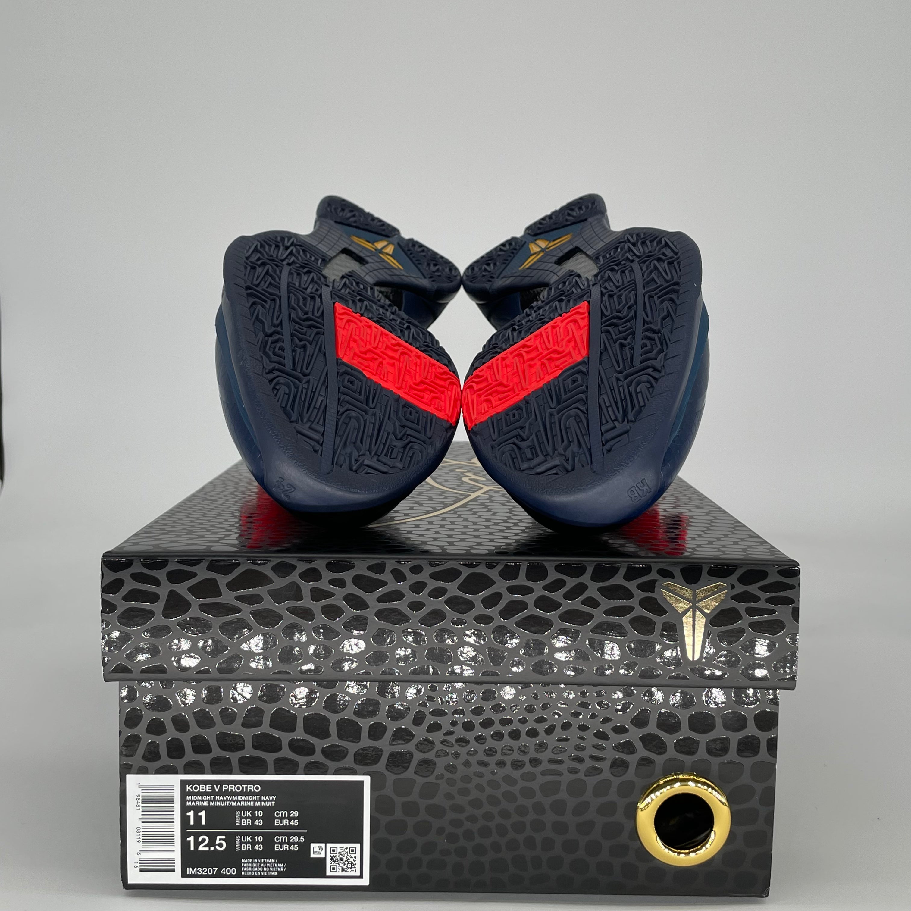 NIKE KOBE 5 PROTRO CAITLIN CLARK INDIANA FEVER IM3207-400 SIZE 11/12.5W