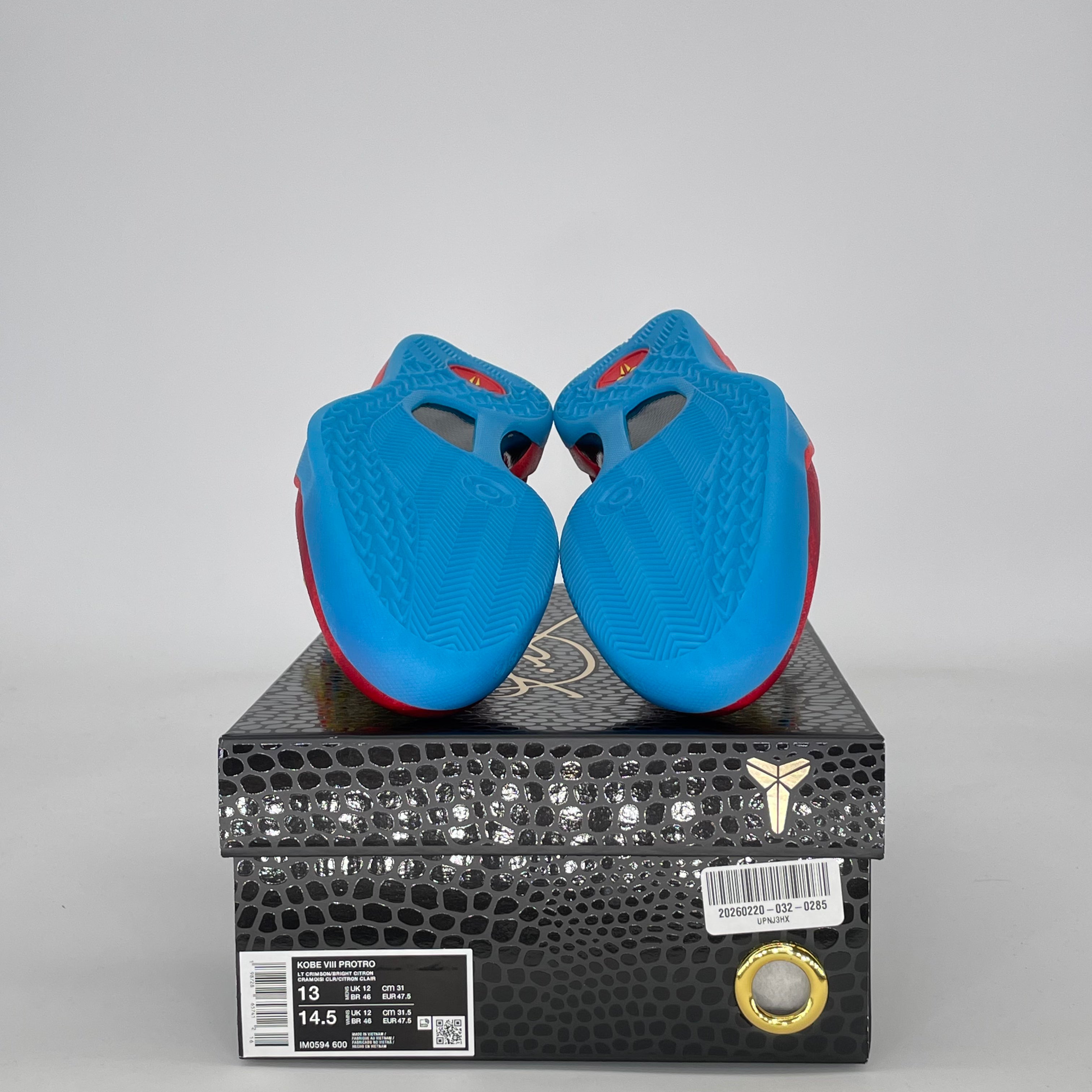 NIKE KOBE 8 PROTRO YEAR OF THE HORSE IM0594-600 SIZE 12/13.5W