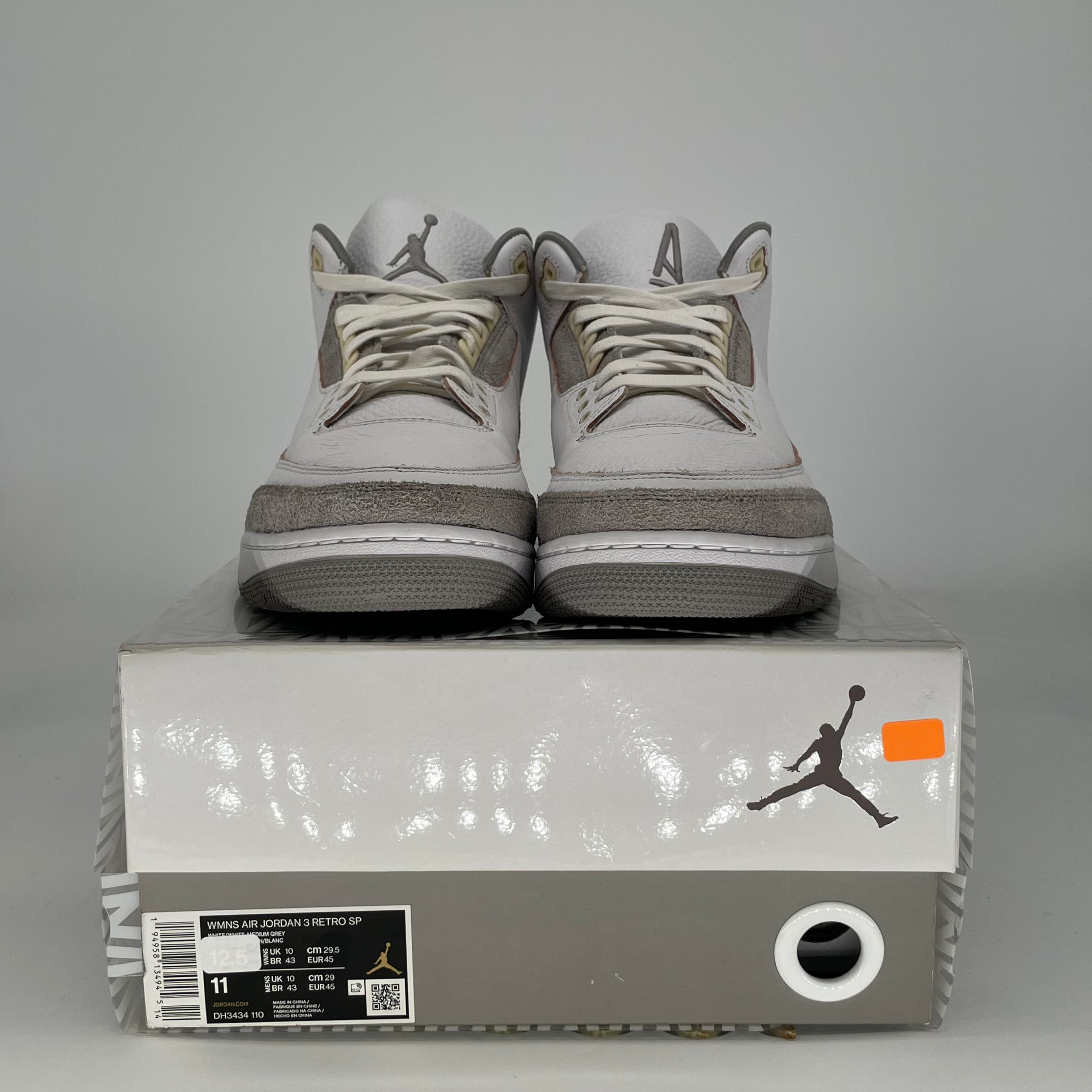 AIR JORDAN 3 A MA MANIERE W DH3434-110 SIZE 11/12.5W