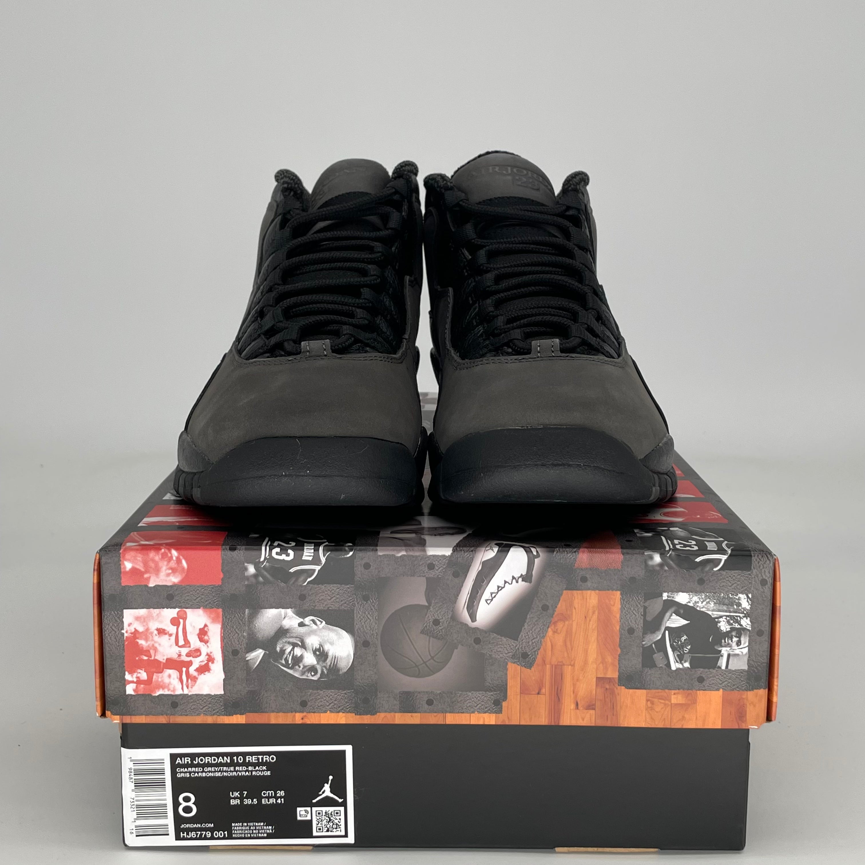 AIR JORDAN 10 SHADOW HJ6779-001 SIZE 8/9.5W