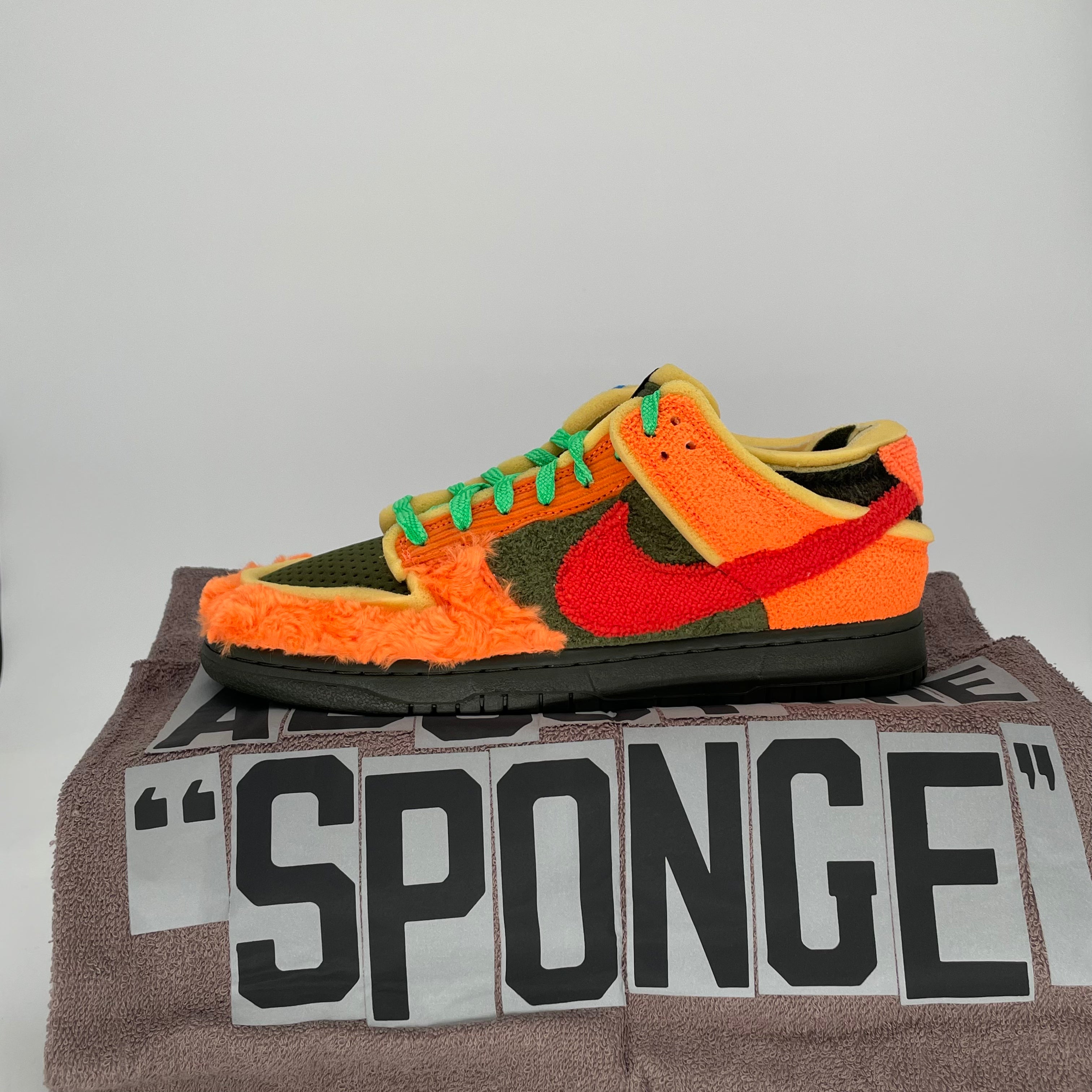 NIKE DUNK LOW CPFM SWAMP SPONGE PHOTO BLUE IH5094-400 SIZE 9/10.5W