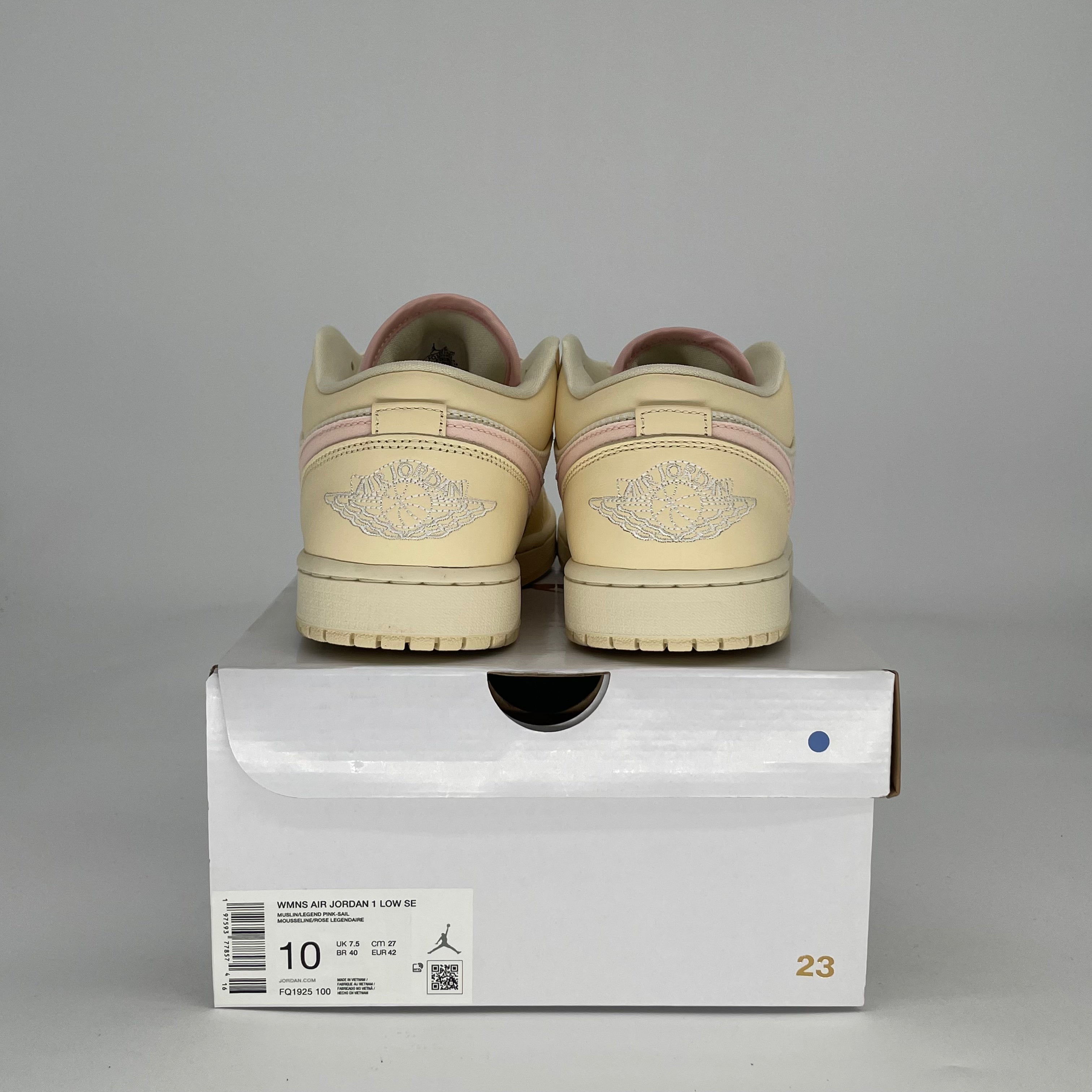 AIR JORDAN 1 LOW SEERSUCKER W FQ1925-100 SIZE 8.5/10W
