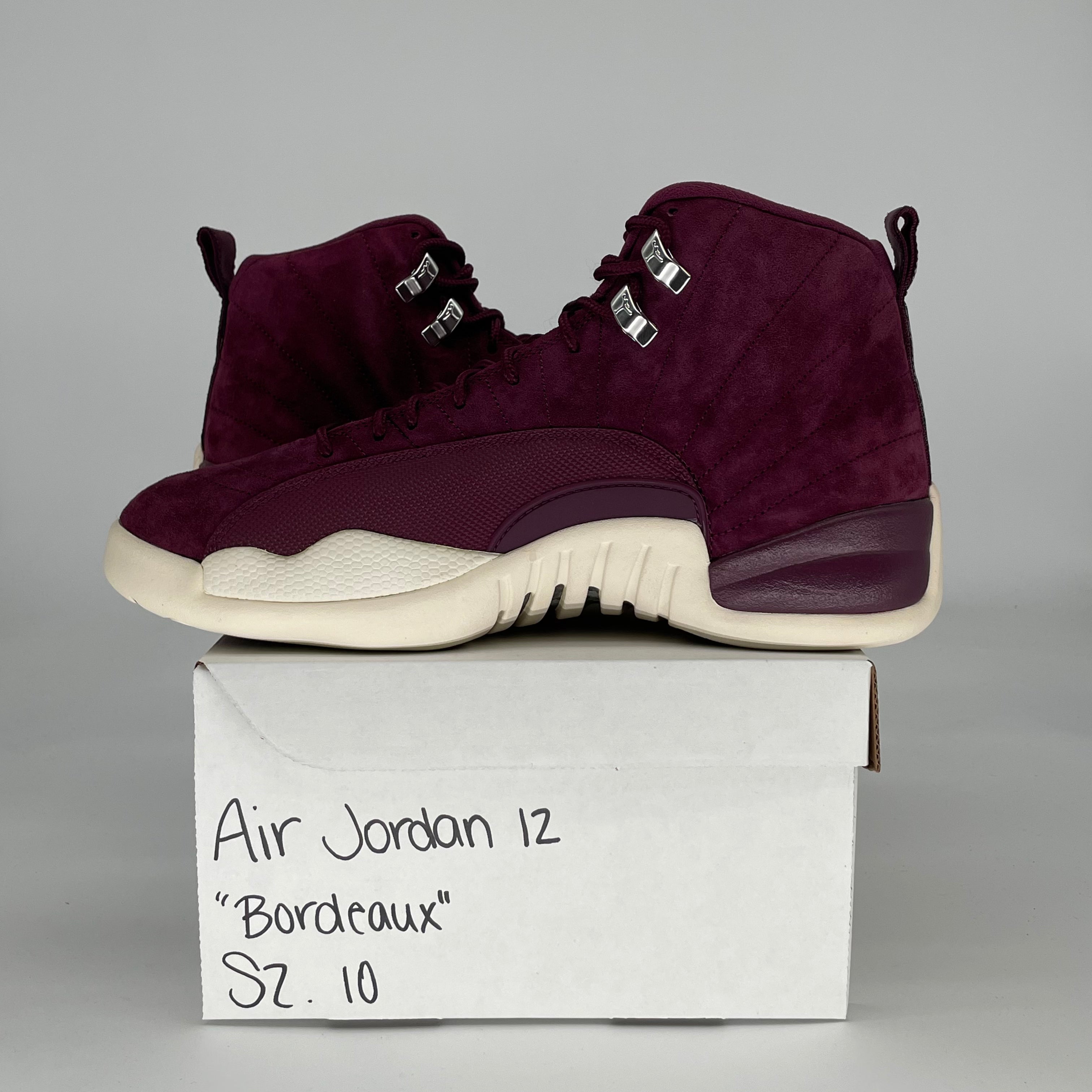 AIR JORDAN 12 BORDEAUX 130690-617 SIZE 10/11.5W