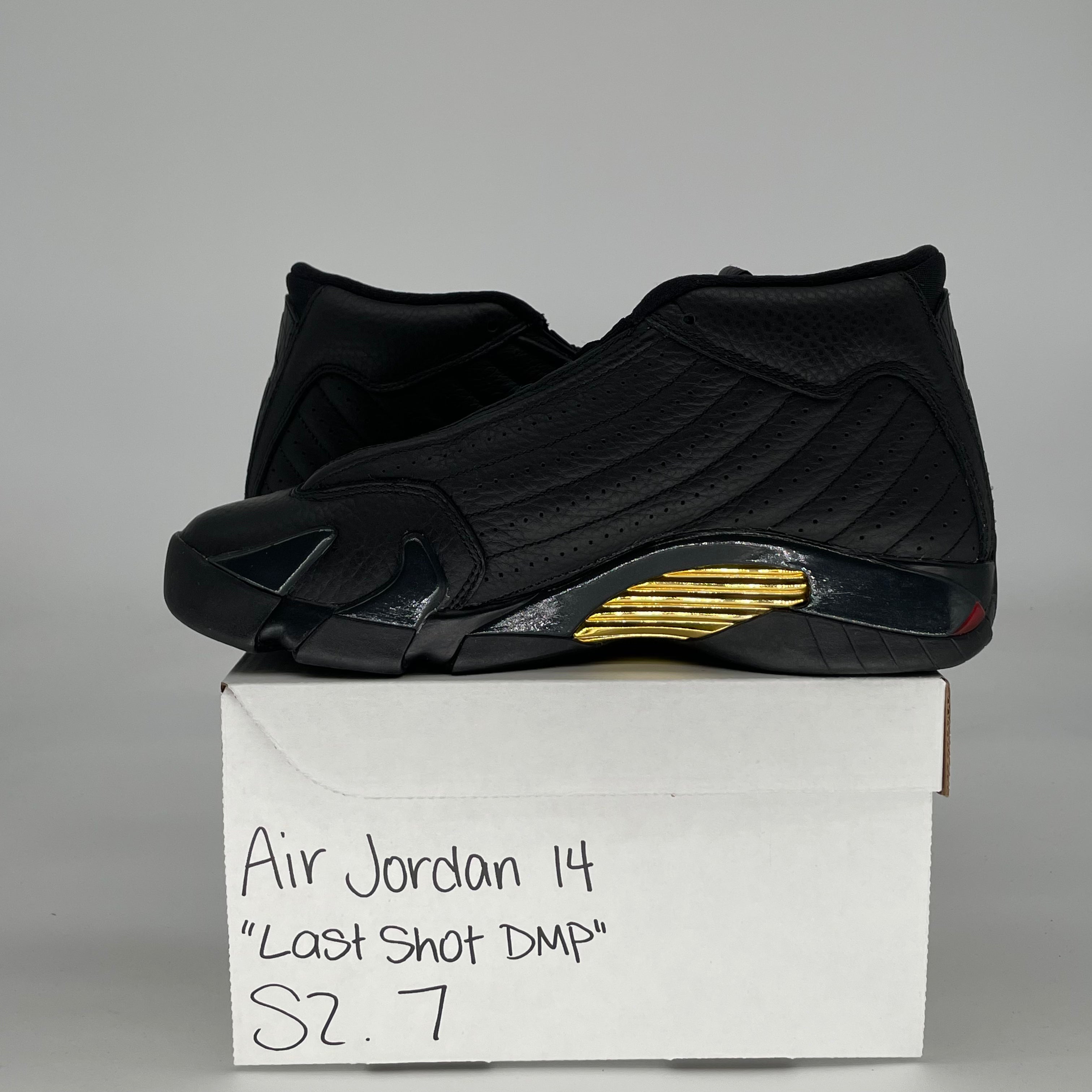 AIR JORDAN 14 LAST SHOT DMP 487471-022 SIZE 7/8.5W