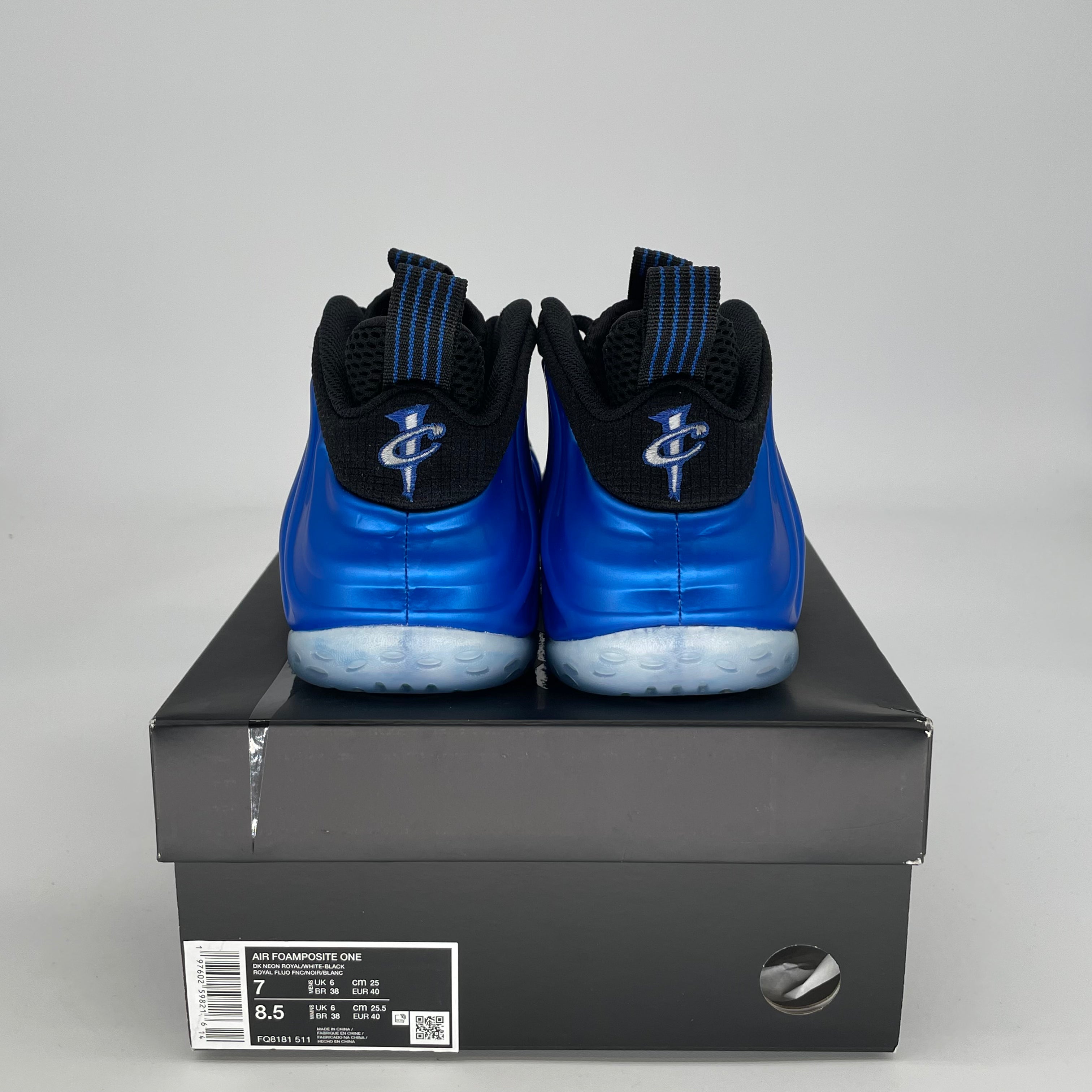 NIKE AIR FOAMPOSITE ONE INTERNATIONAL BLUE SIZE 7/8.5W FQ8181-511