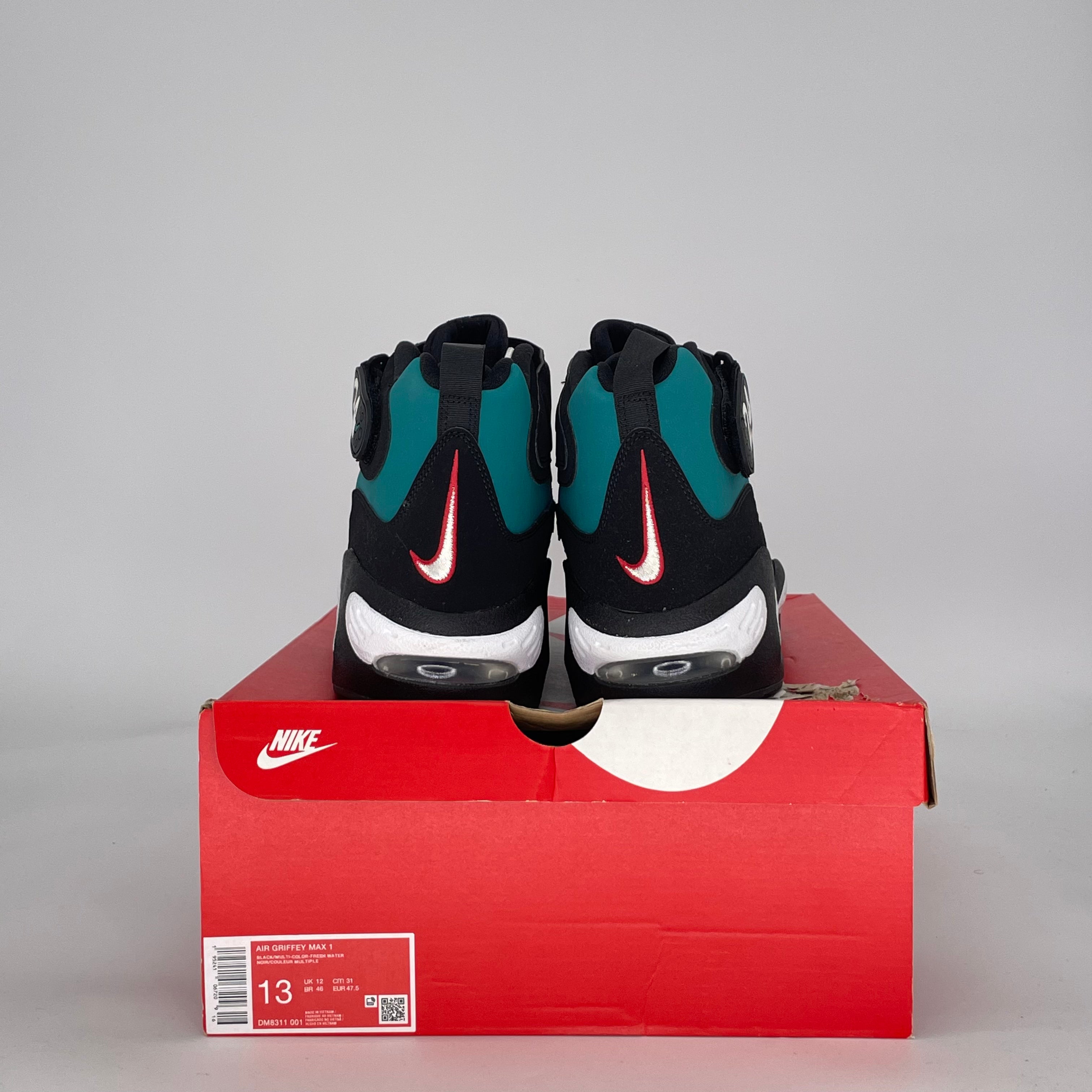NIKE AIR GRIFFEY MAX 1 FRESHWATER DM8311-001 SIZE 13/14.5W