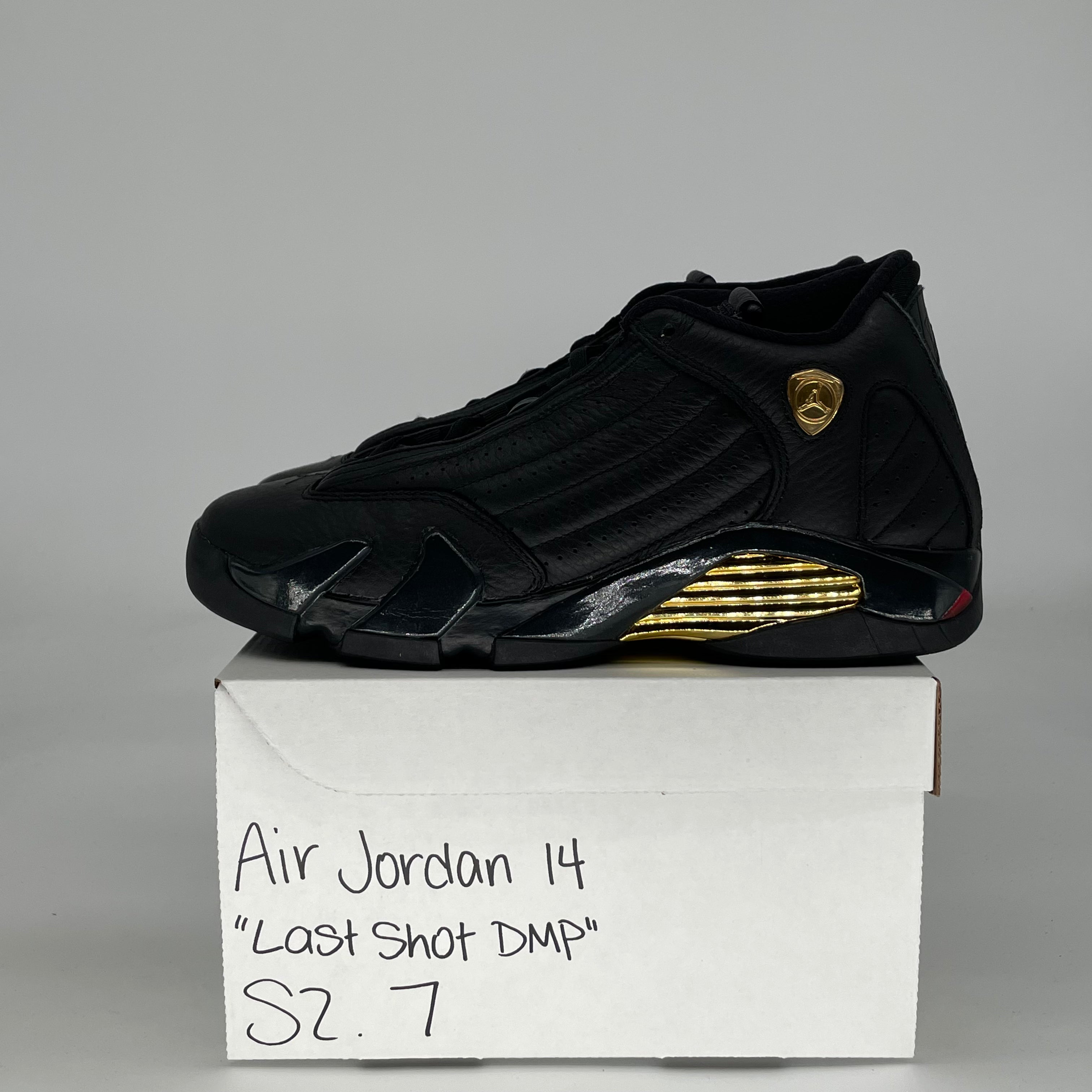 AIR JORDAN 14 LAST SHOT DMP 487471-022 SIZE 7/8.5W