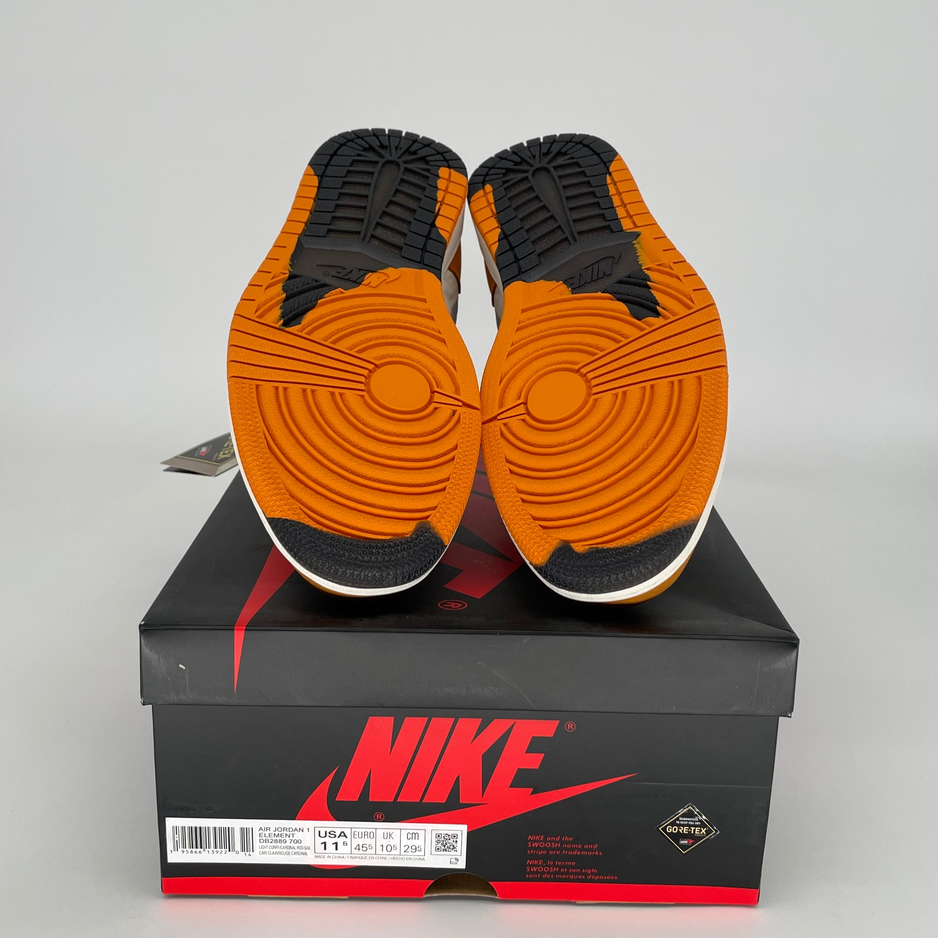 AIR JORDAN 1 GORE-TEX LIGHT CURRY SIZE 11.5 DB2889-700
