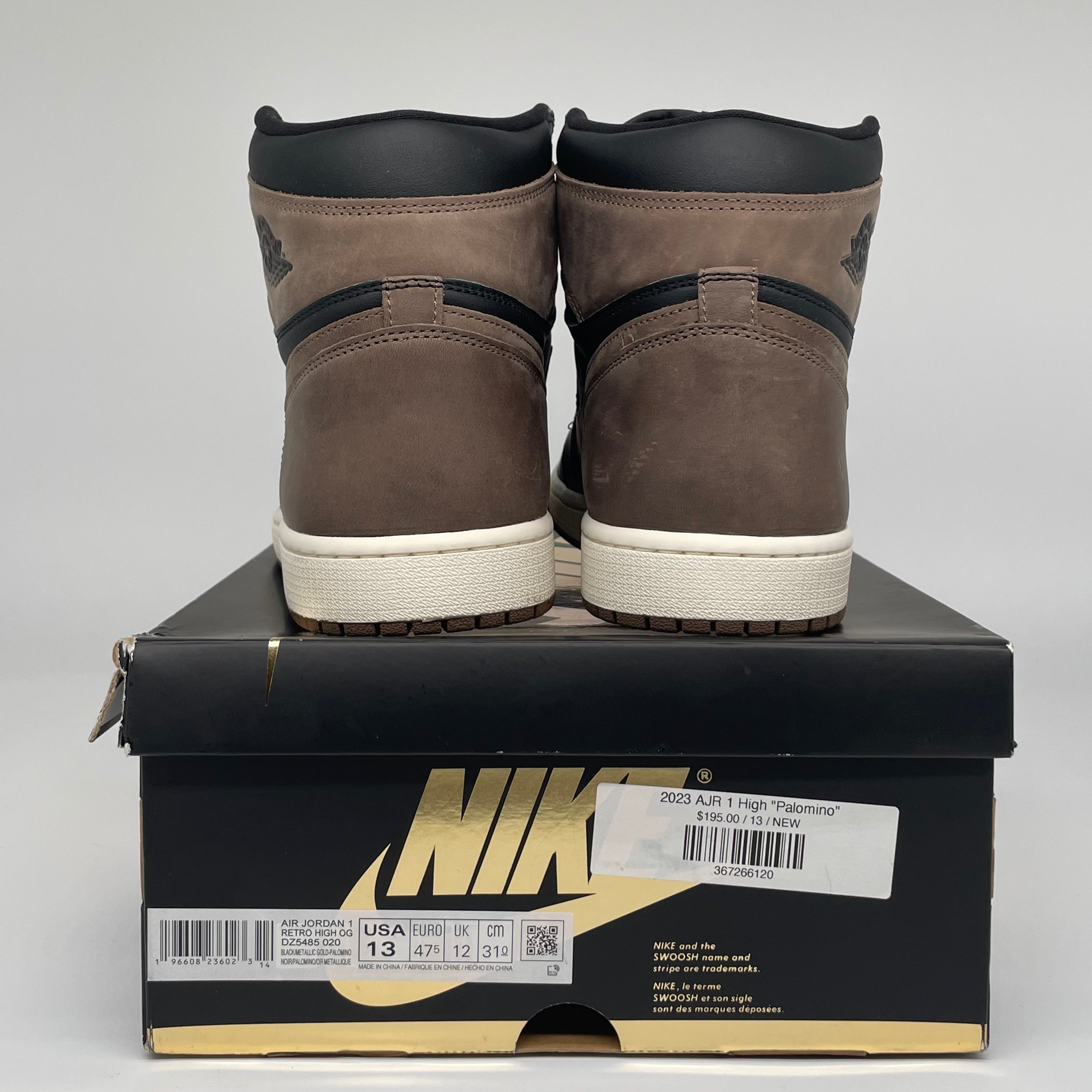 AIR JORDAN 1 PALOMINO SIZE 13 DZ5485-020