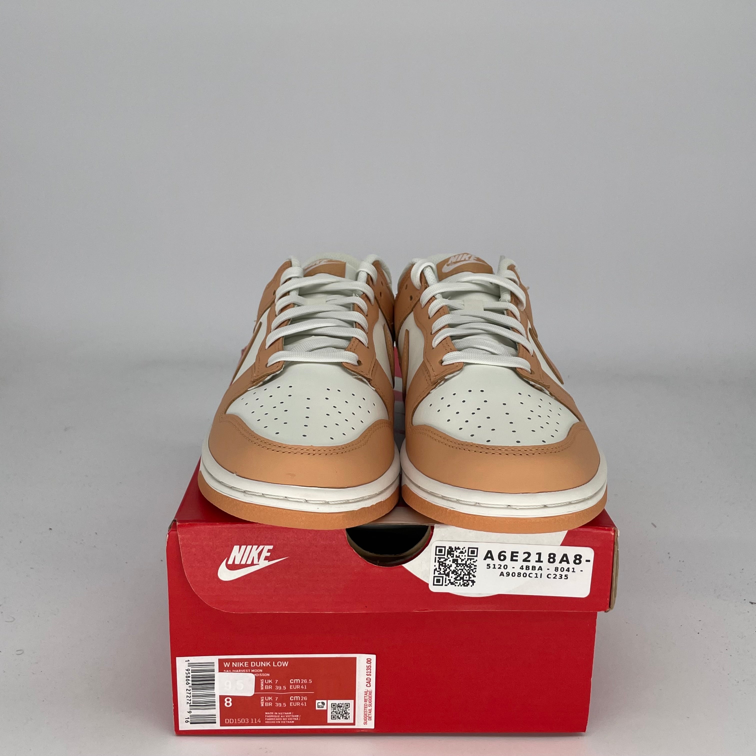 NIKE DUNK LOW HARVEST MOON W SIZE 8/9.5W DD1503-114