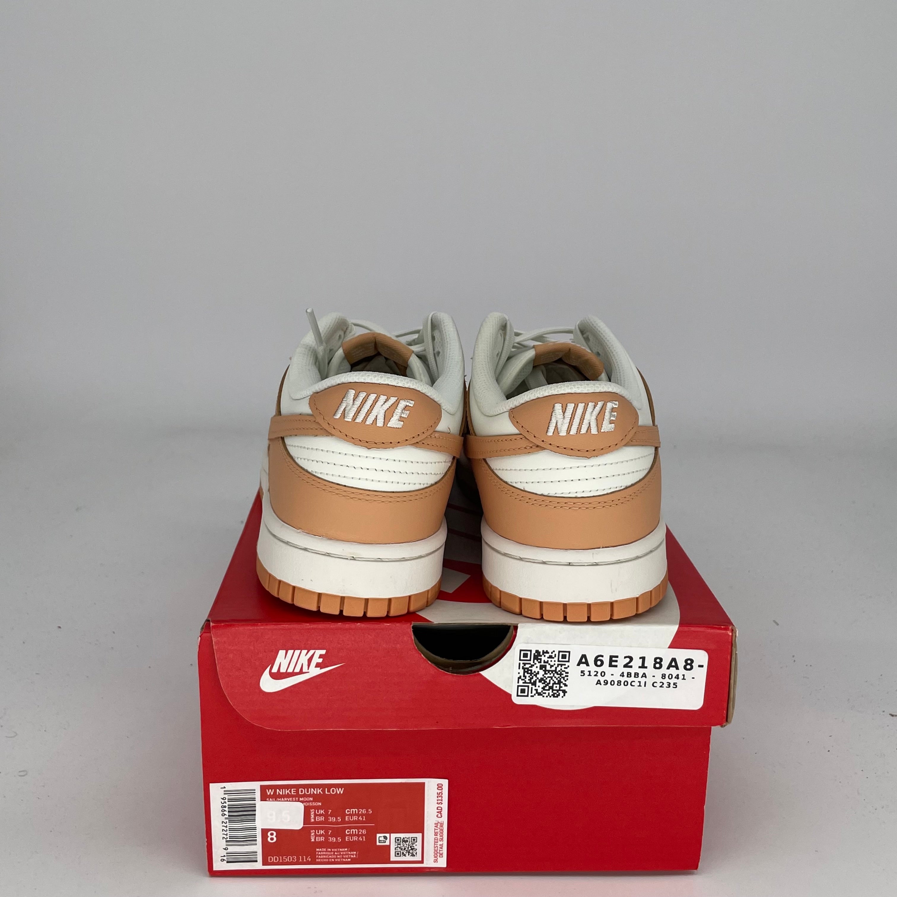 NIKE DUNK LOW HARVEST MOON W SIZE 8/9.5W DD1503-114