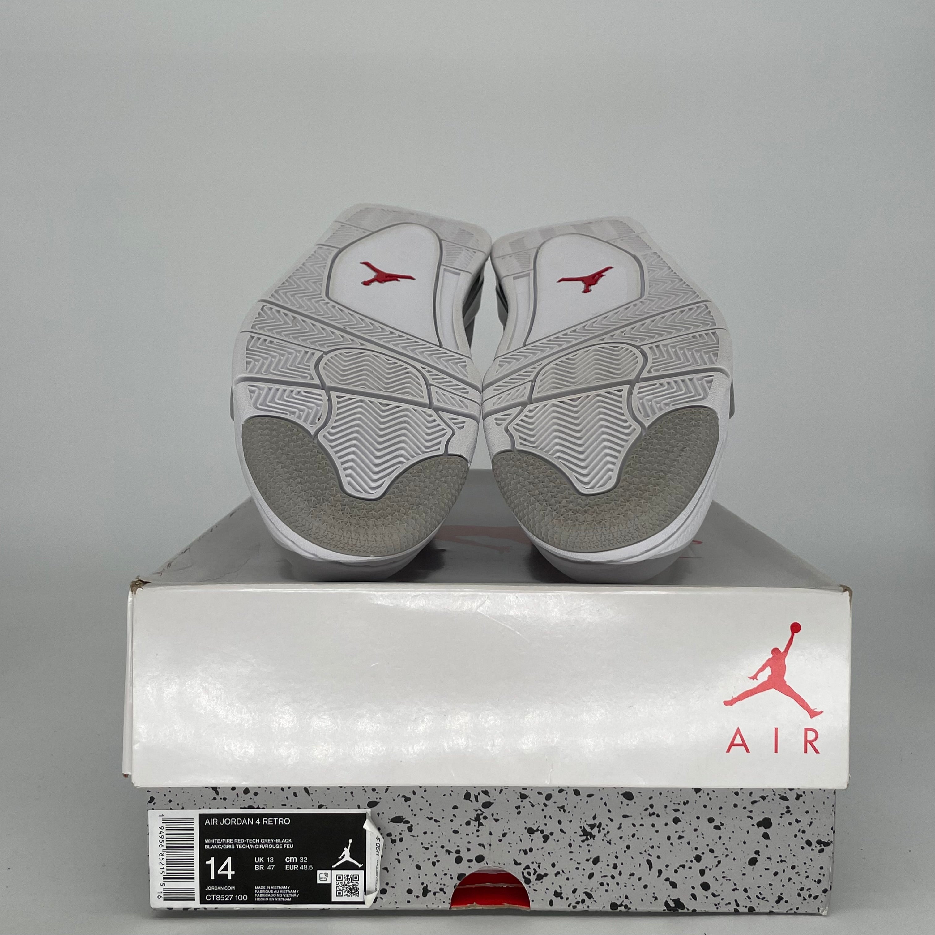 AIR JORDAN 4 WHITE OREO SIZE 14/15.5W CT8527-100