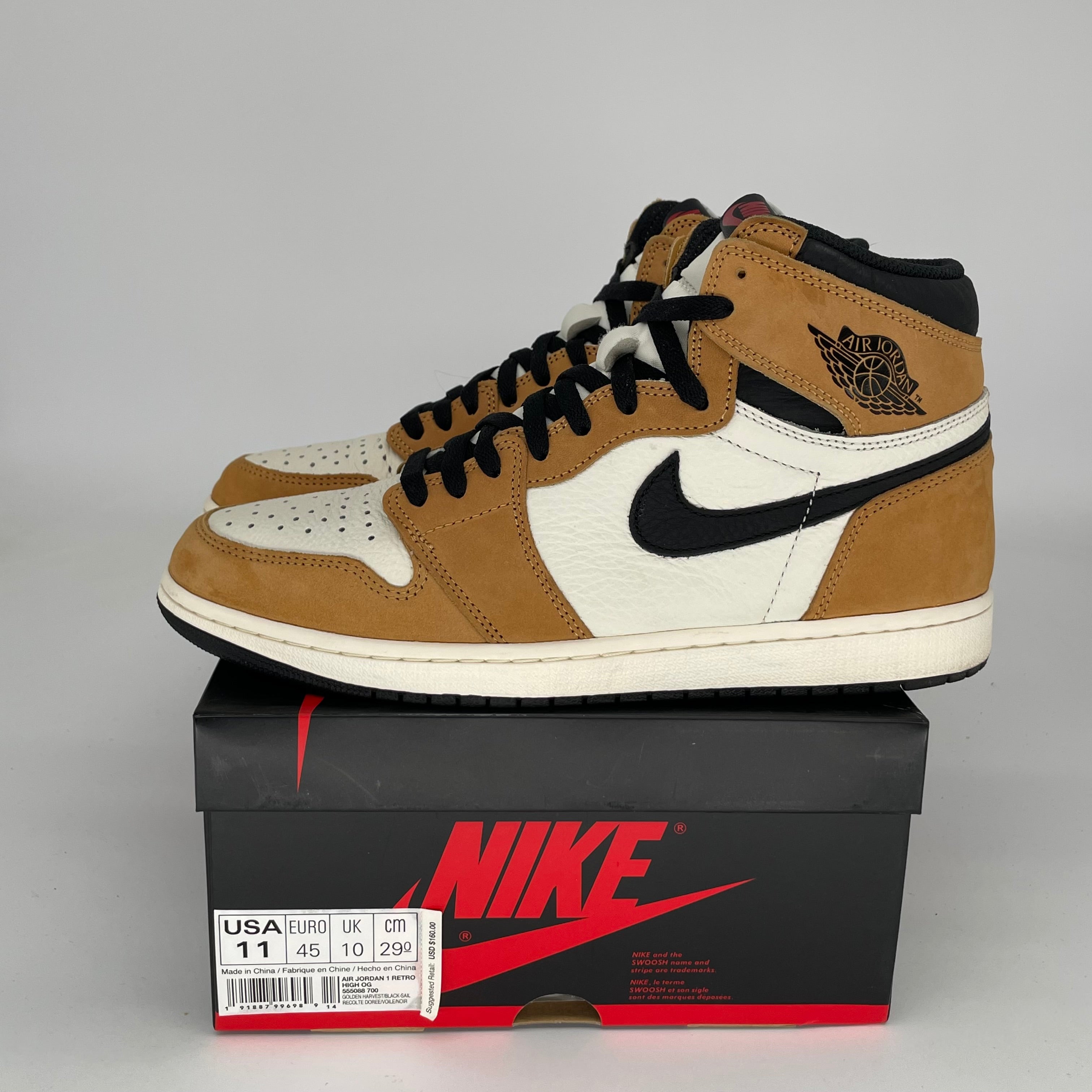 AIR JORDAN 1 ROOKIE OF THE YEAR SIZE 11 555088-700