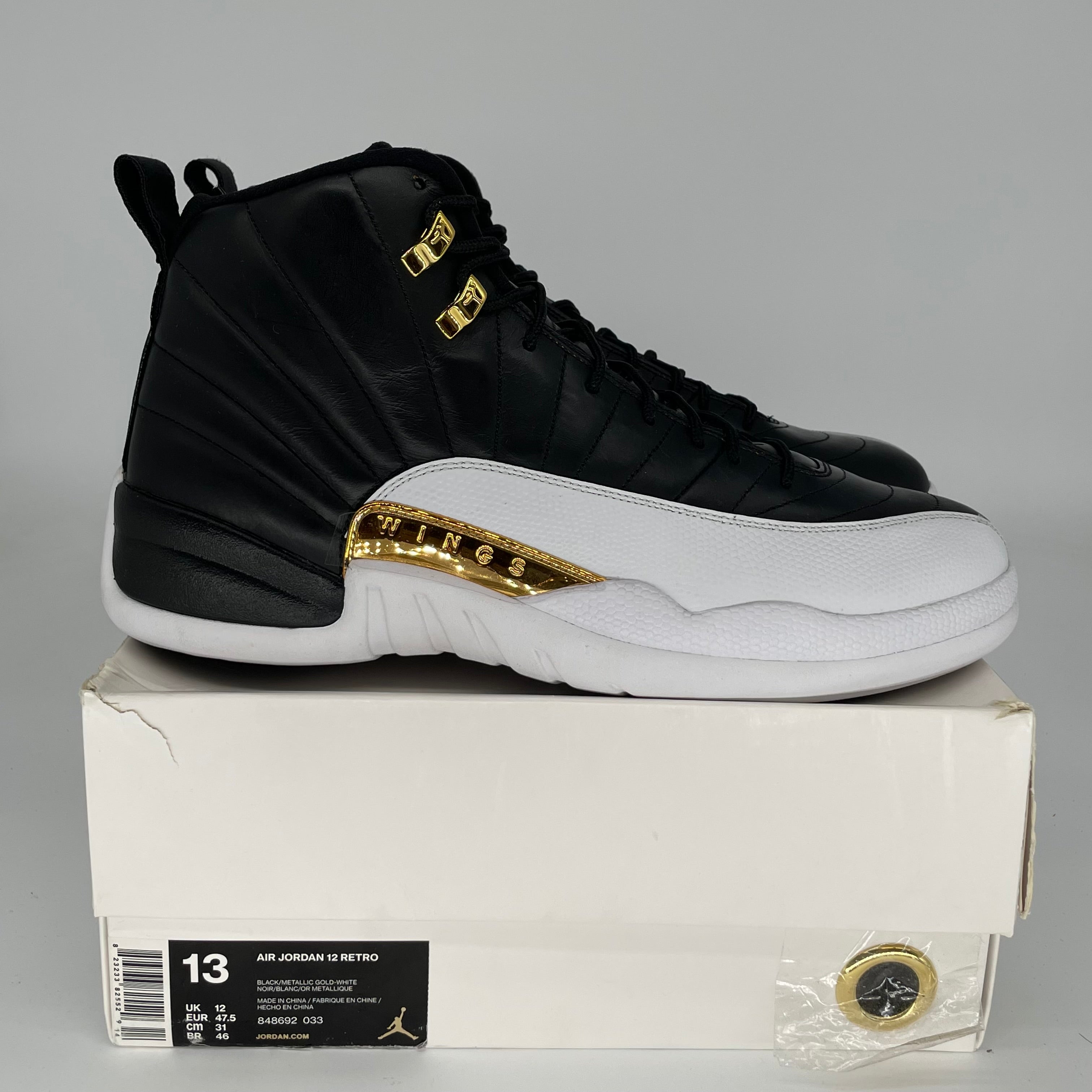 AIR JORDAN 12 WINGS SIZE 13 848692-033
