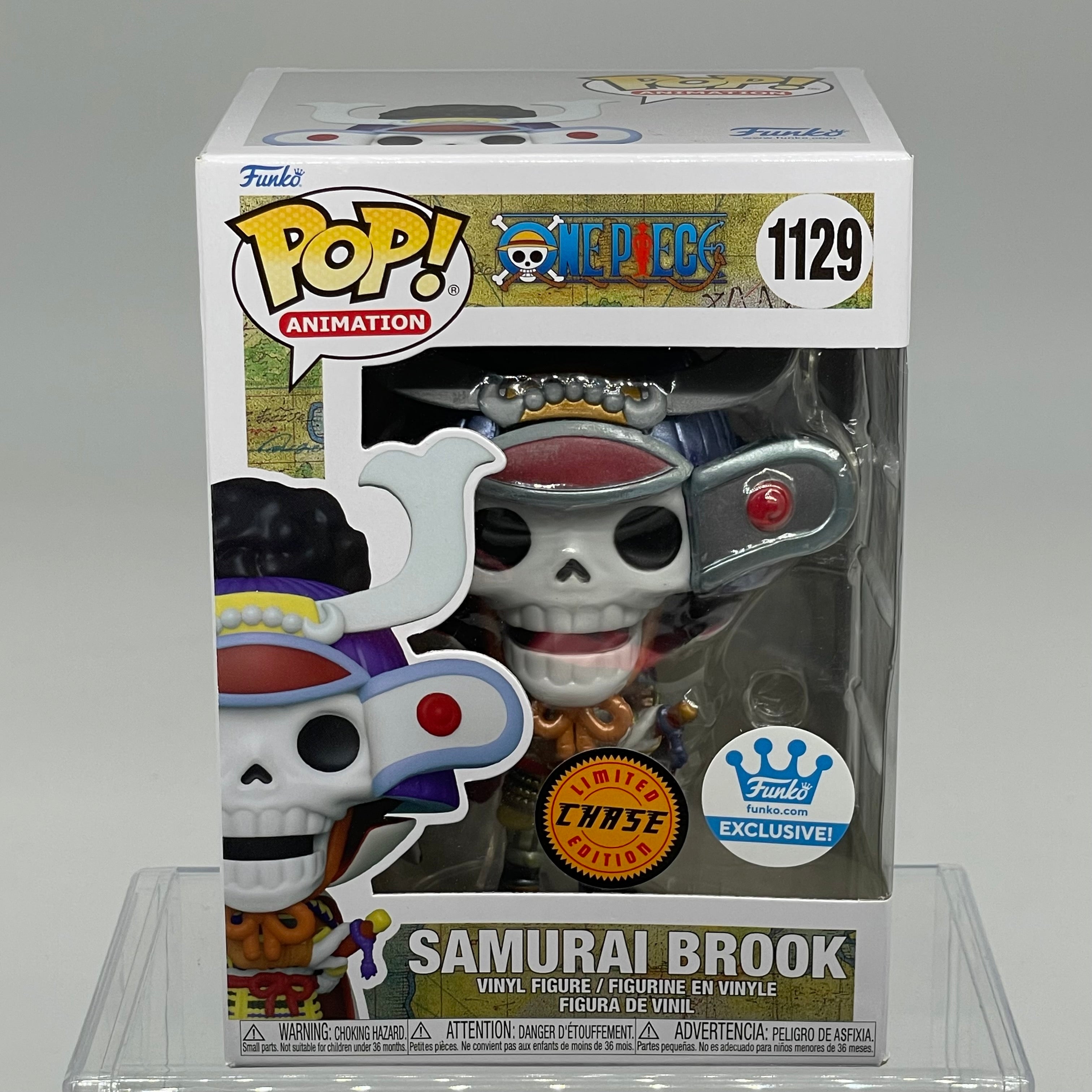 FUNKO POP SAMURAI BROOK CHASE #1129 FUNKO EXCLUSIVE DRM220303
