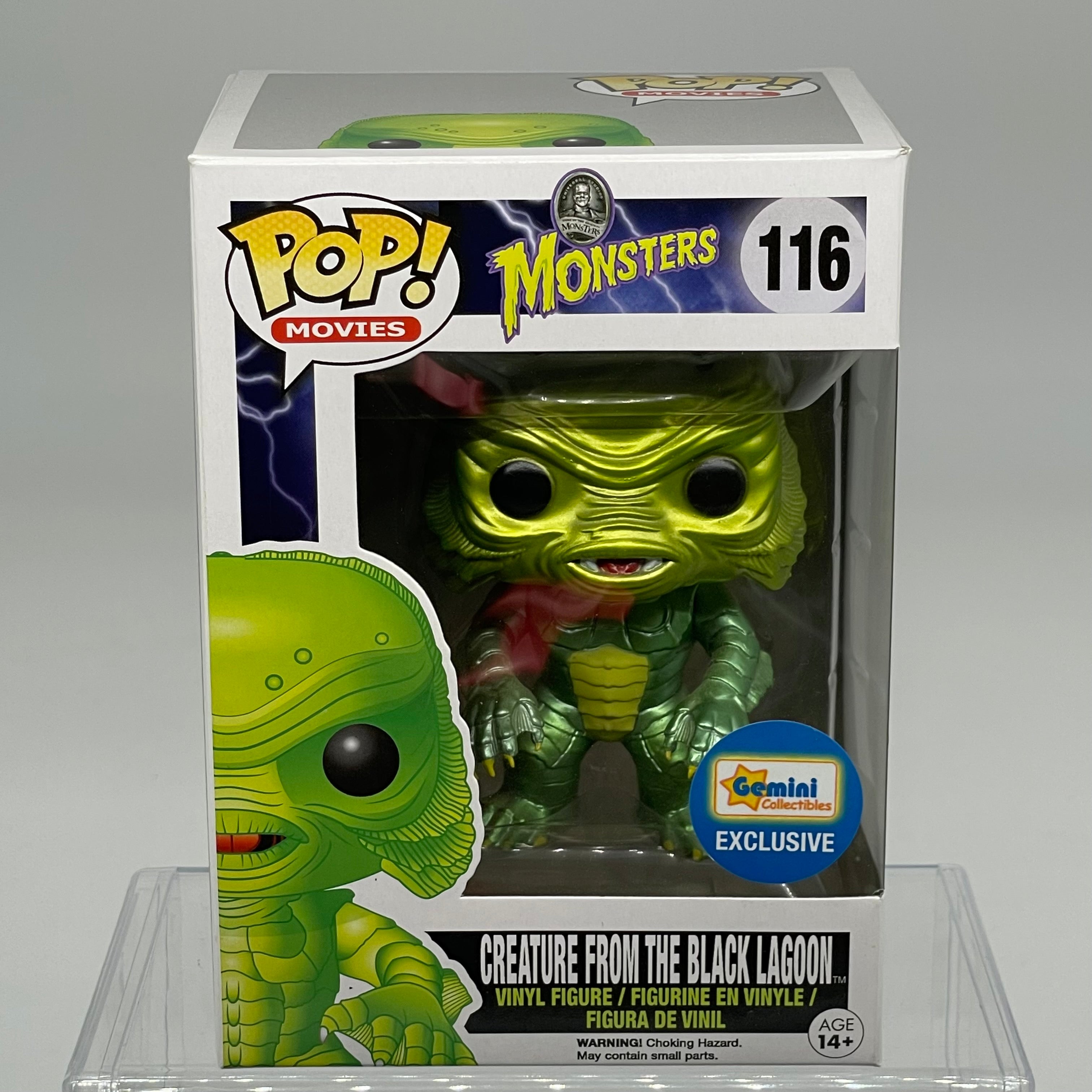 FUNKO POP METALLIC CREATURE FROM THE BLACK LAGOON #116 GEMINI EXCLUSIVE FM140826