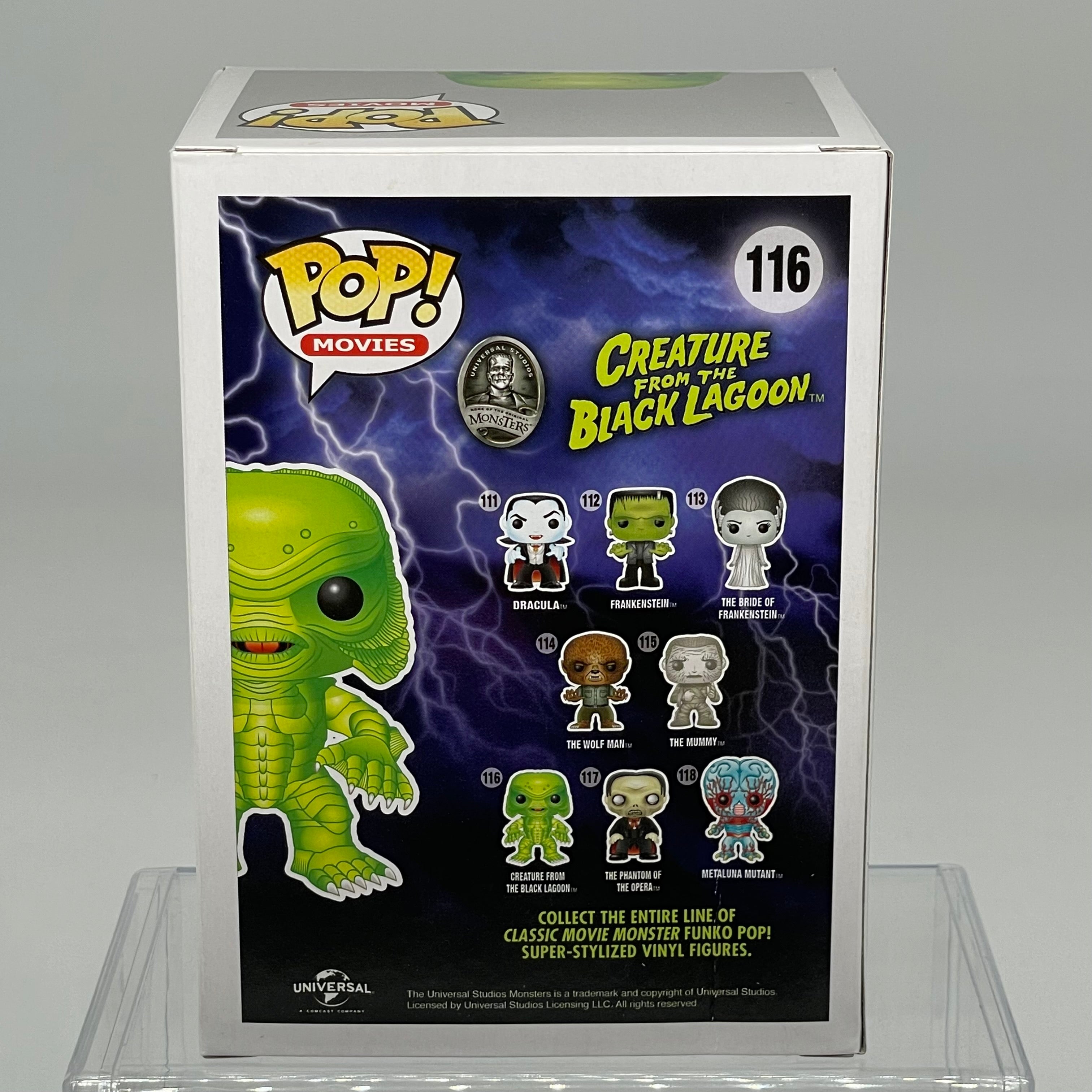 FUNKO POP METALLIC CREATURE FROM THE BLACK LAGOON #116 GEMINI EXCLUSIVE FM140826