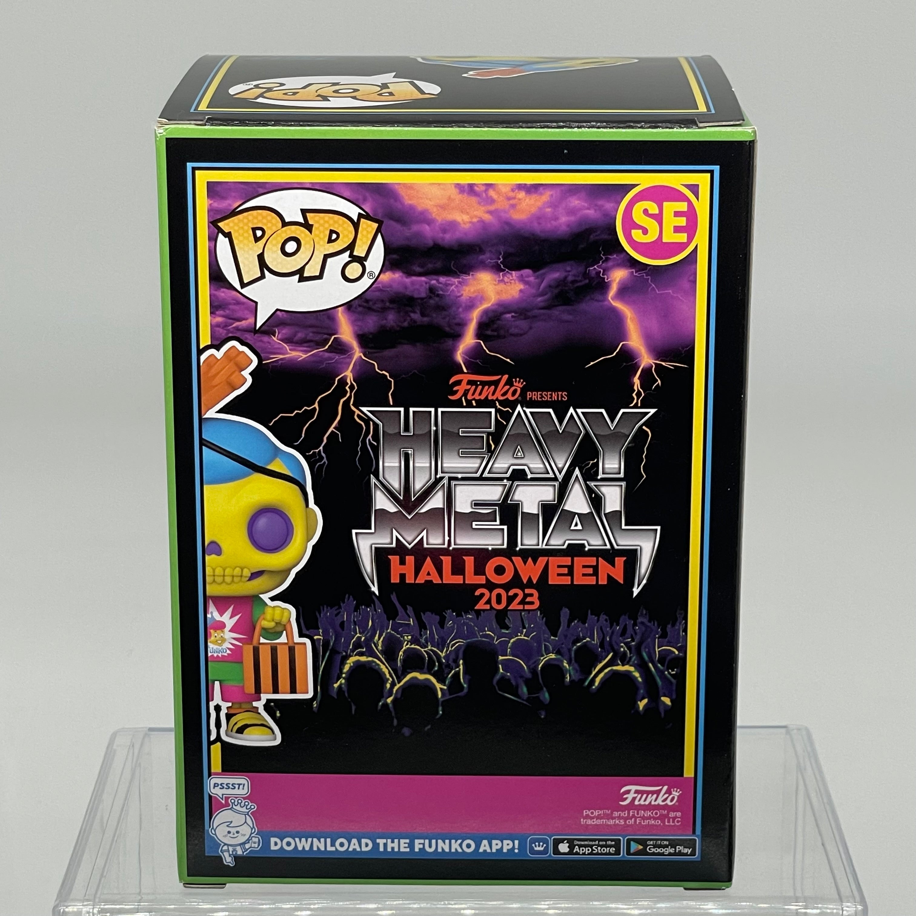 FUNKO POP FREDDY BONES LE 1000 BLACKLIGHT NYCC DRM-230706