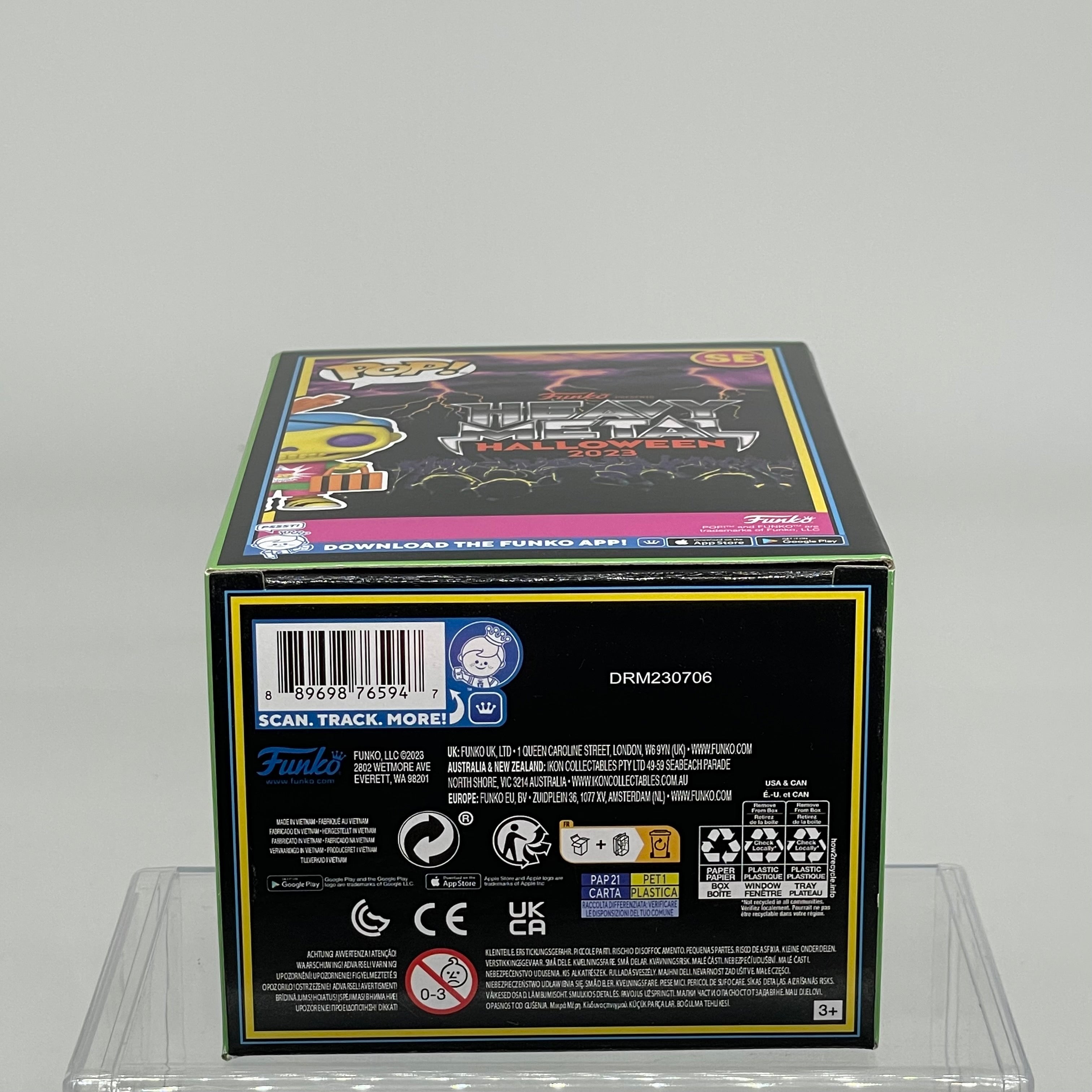 FUNKO POP FREDDY BONES LE 1000 BLACKLIGHT NYCC DRM-230706