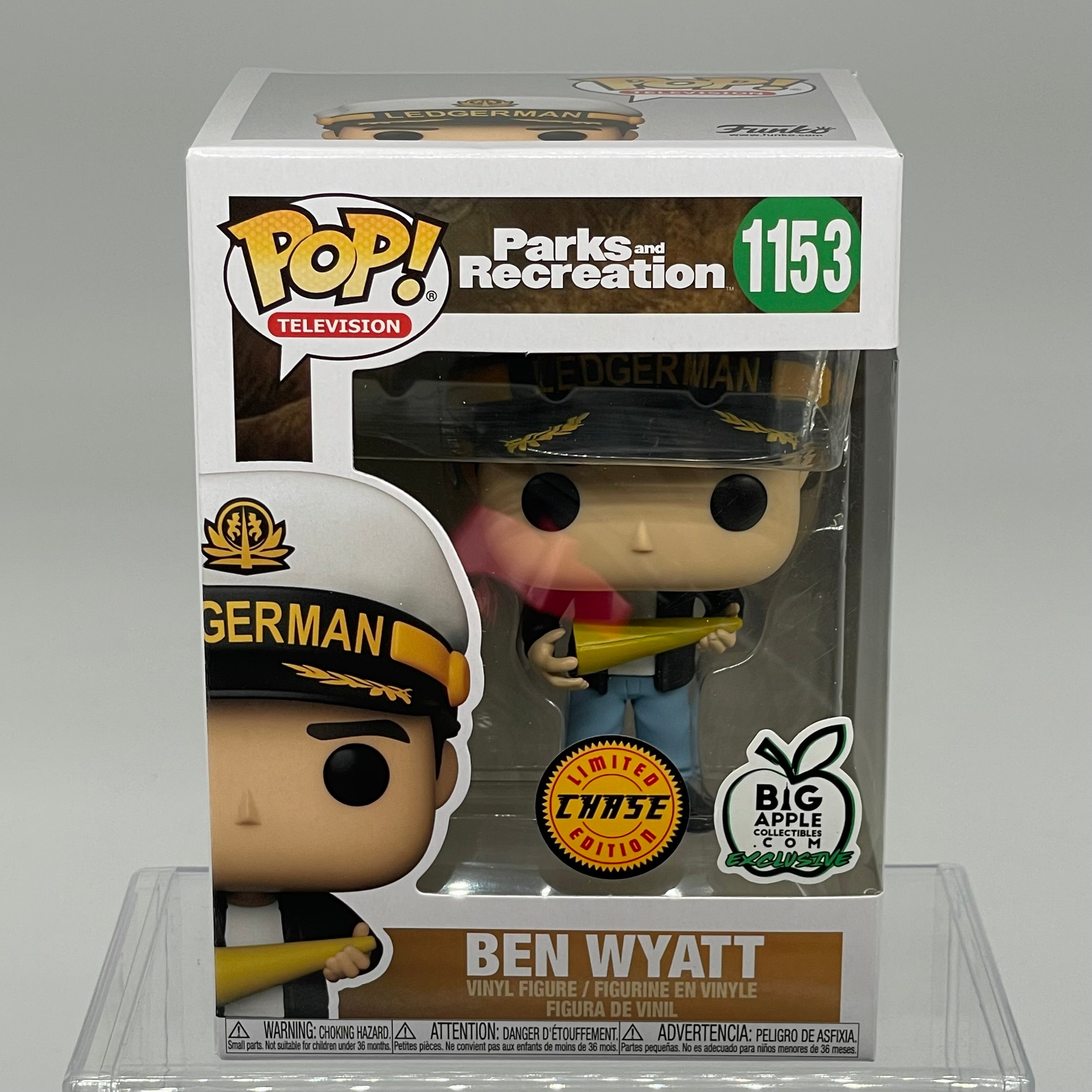 FUNKO POP BEN WYATT CHASE #1153 PARKS AND RECREATION DRM210513