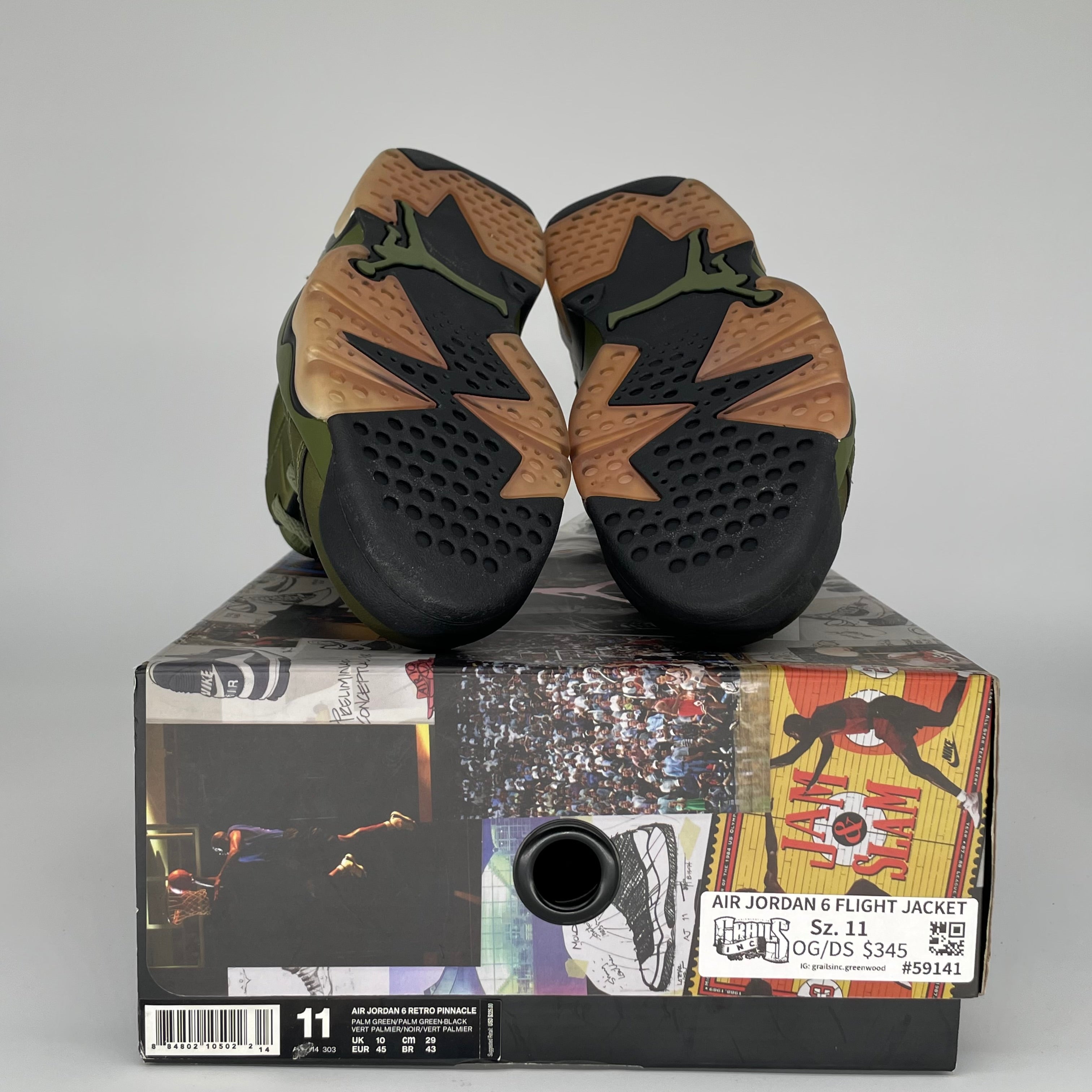 AIR JORDAN 6 FIGHT JACKET SIZE 11/12.5W AH4614-303