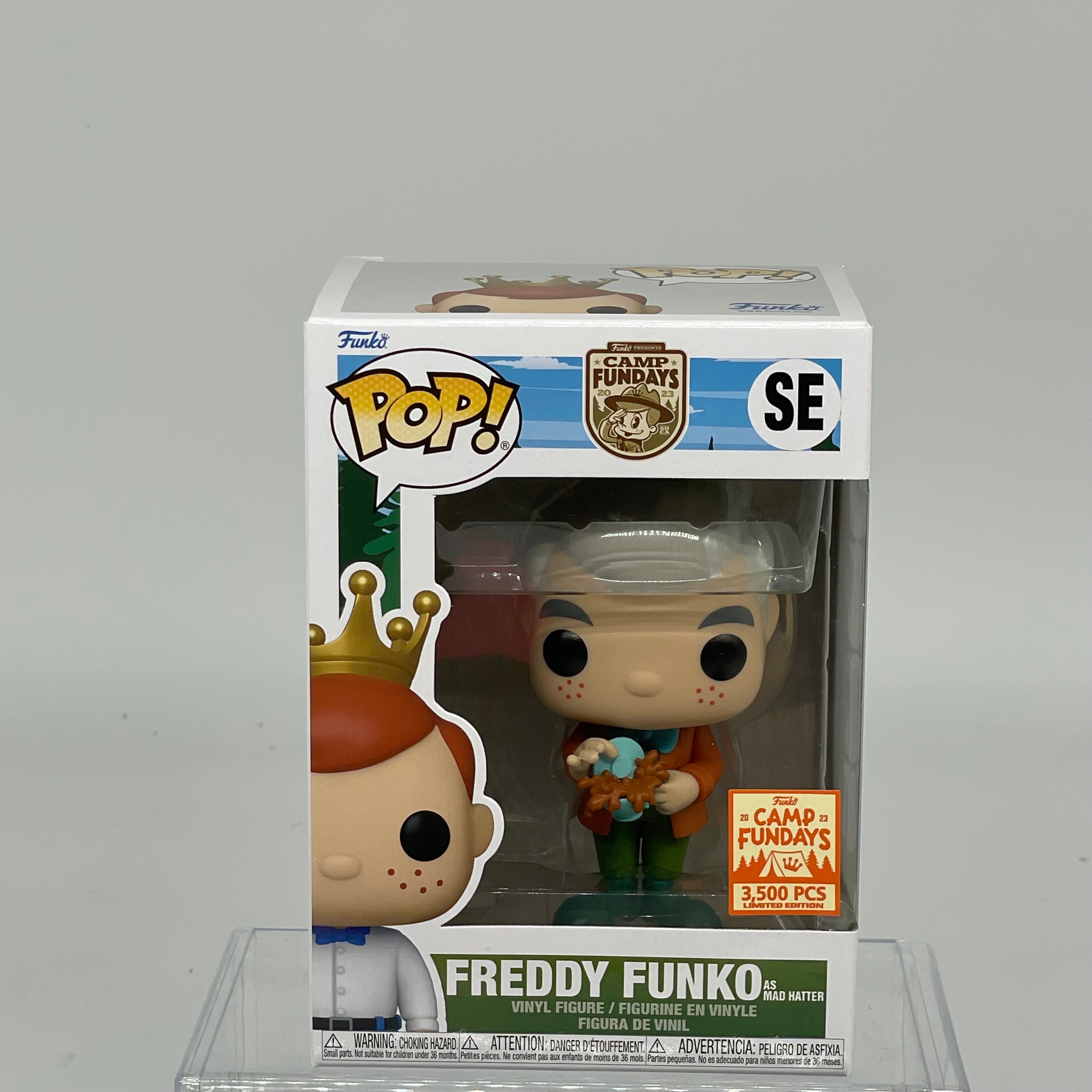 FUNKO POP FREDDY FUNKO AS MAD HATTER SDCC LE 3500 FAC05357123124