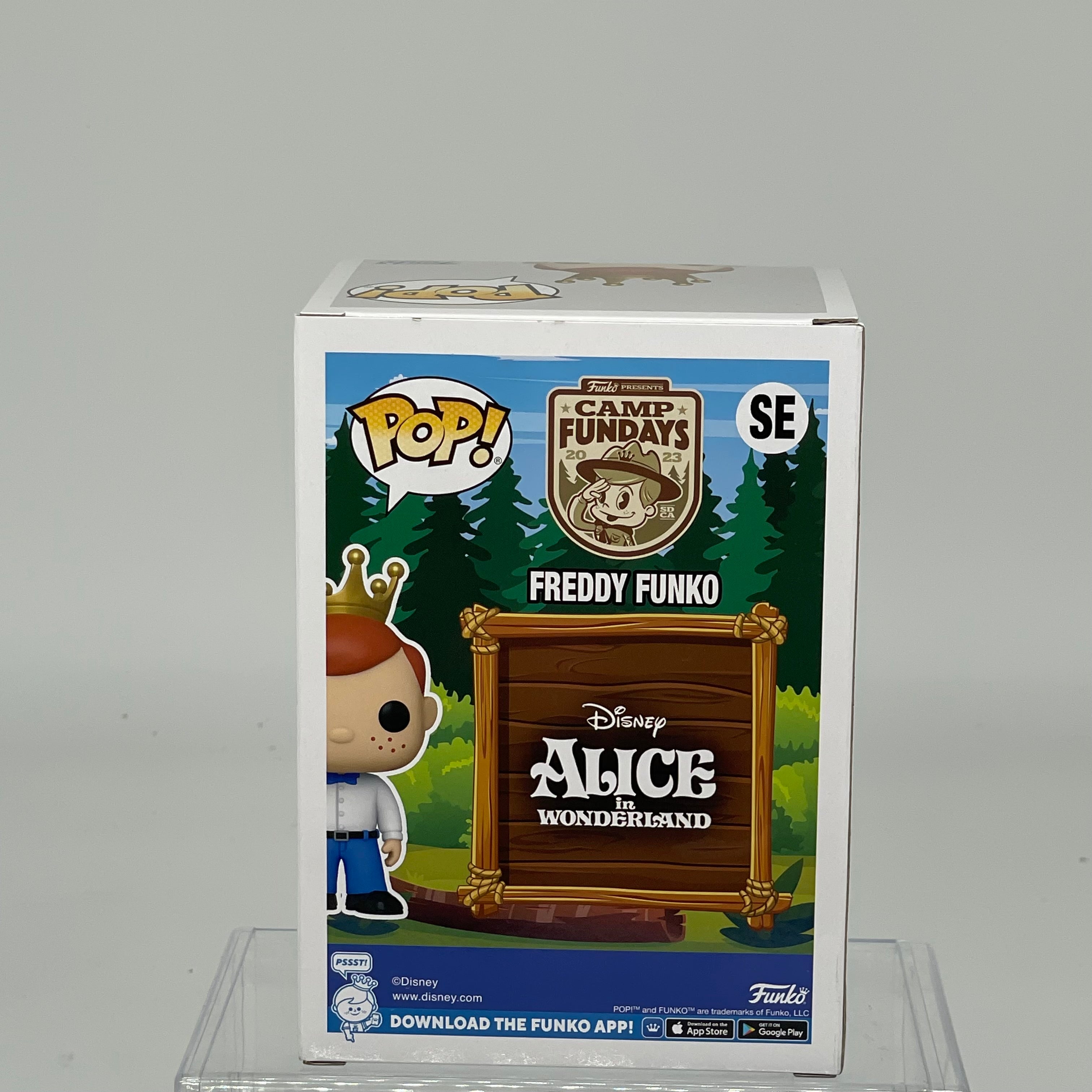 FUNKO POP FREDDY FUNKO AS MAD HATTER SDCC LE 3500 FAC05357123124