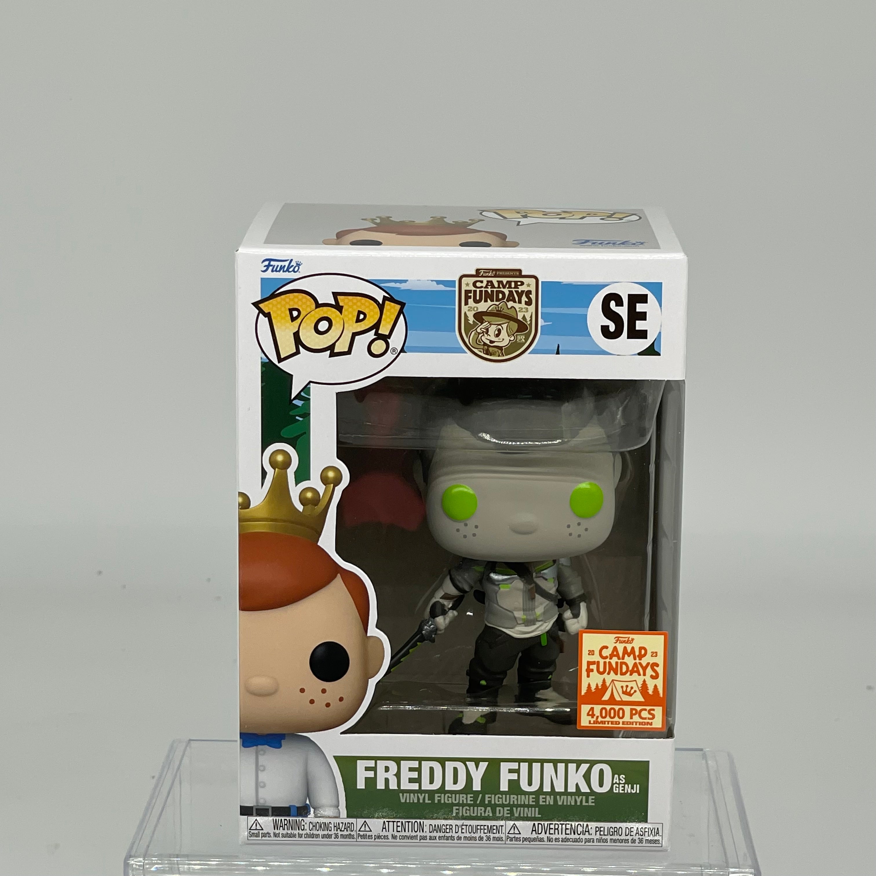 FUNKO POP FREDDY FUNKO AS GENJI SDCC LE 4000 DRM230504