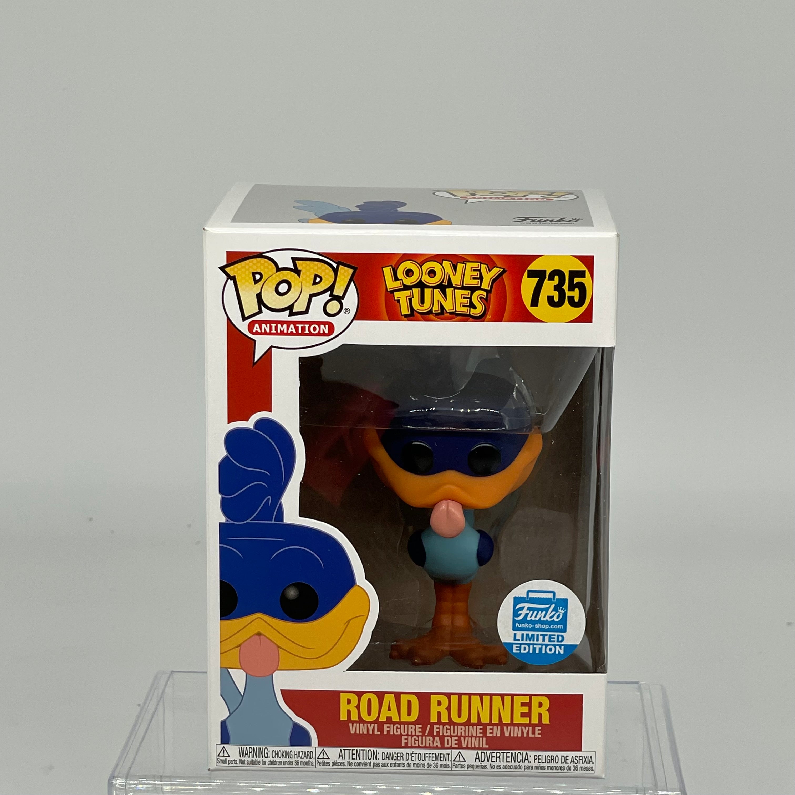 FUNKO POP ROAD RUNNER #735 LOONEY TUNES FUNKO EX JJL191106