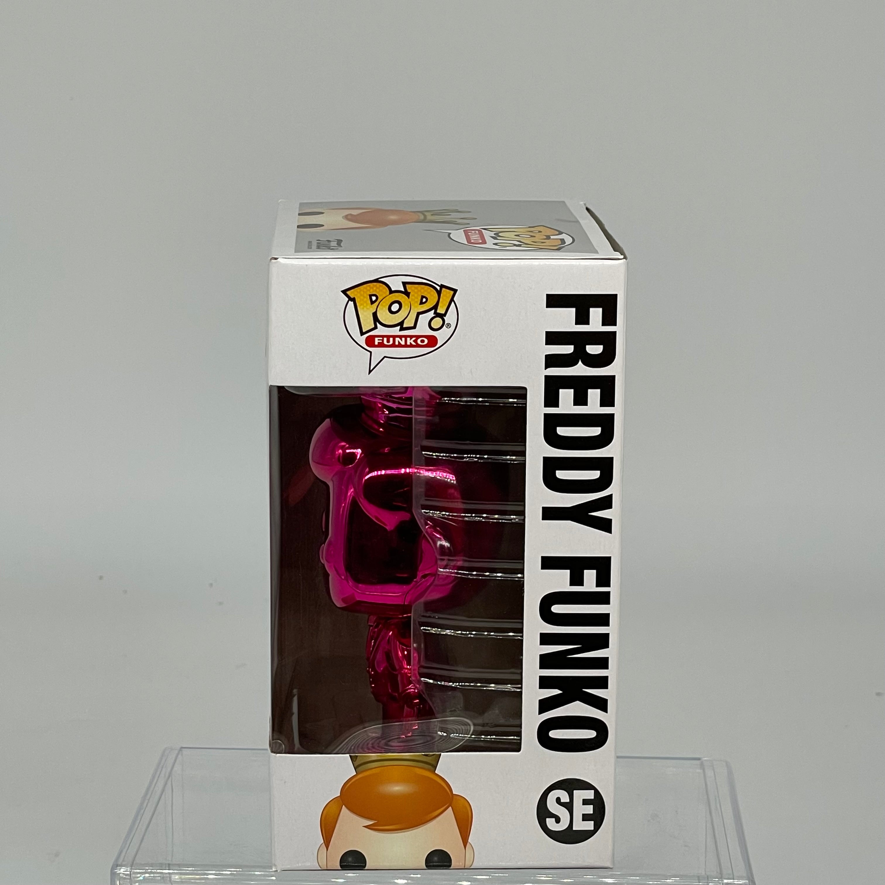 FUNKO POP FREDDY FUNKO PINK CHROME SDCC LE 1000 FM180511