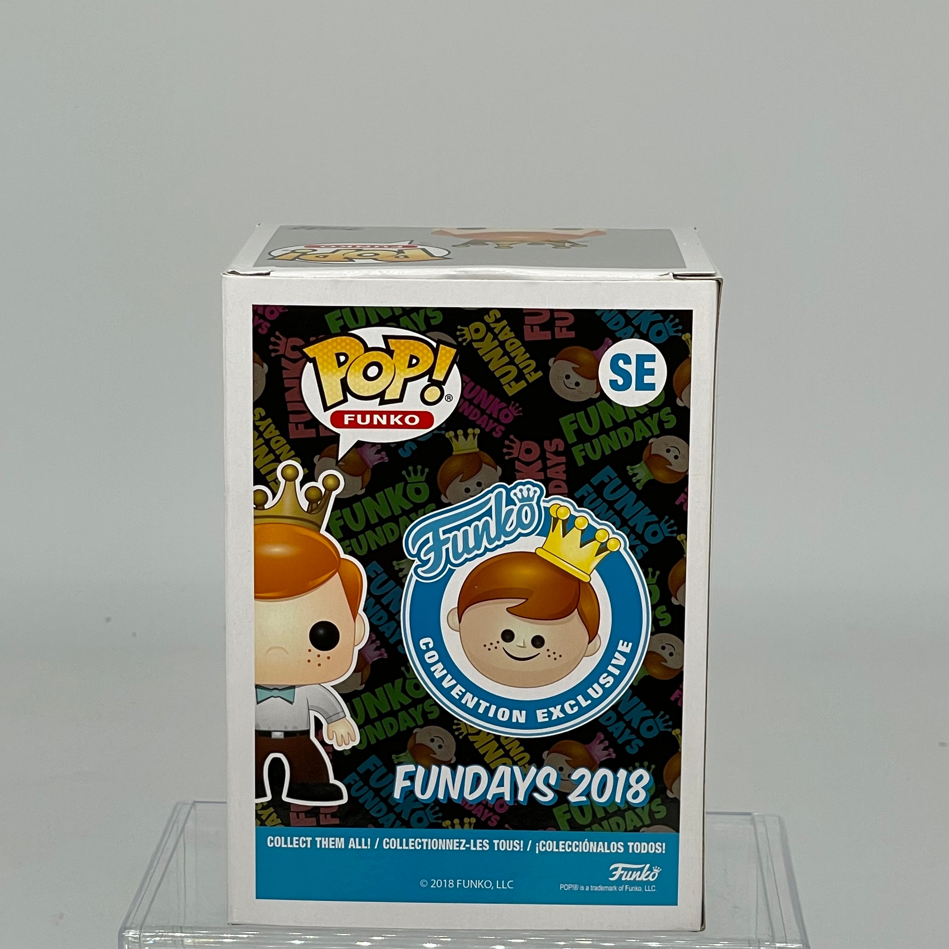 FUNKO POP FREDDY FUNKO PINK CHROME SDCC LE 1000 FM180511