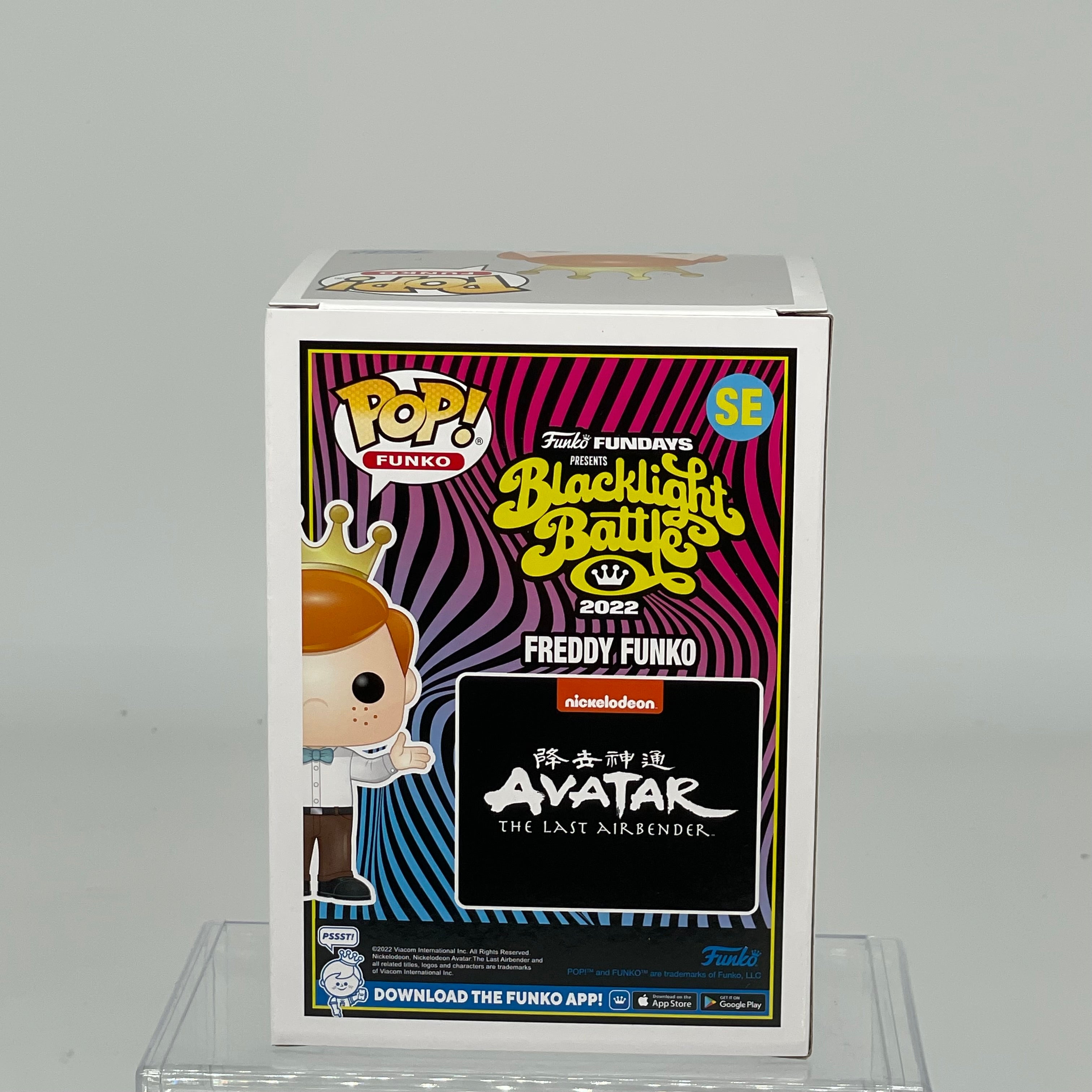 FUNKO POP FREDDY FUNKO AS AANG NYCC BLACKLIGHT BATTLE LE 4000 FM220425