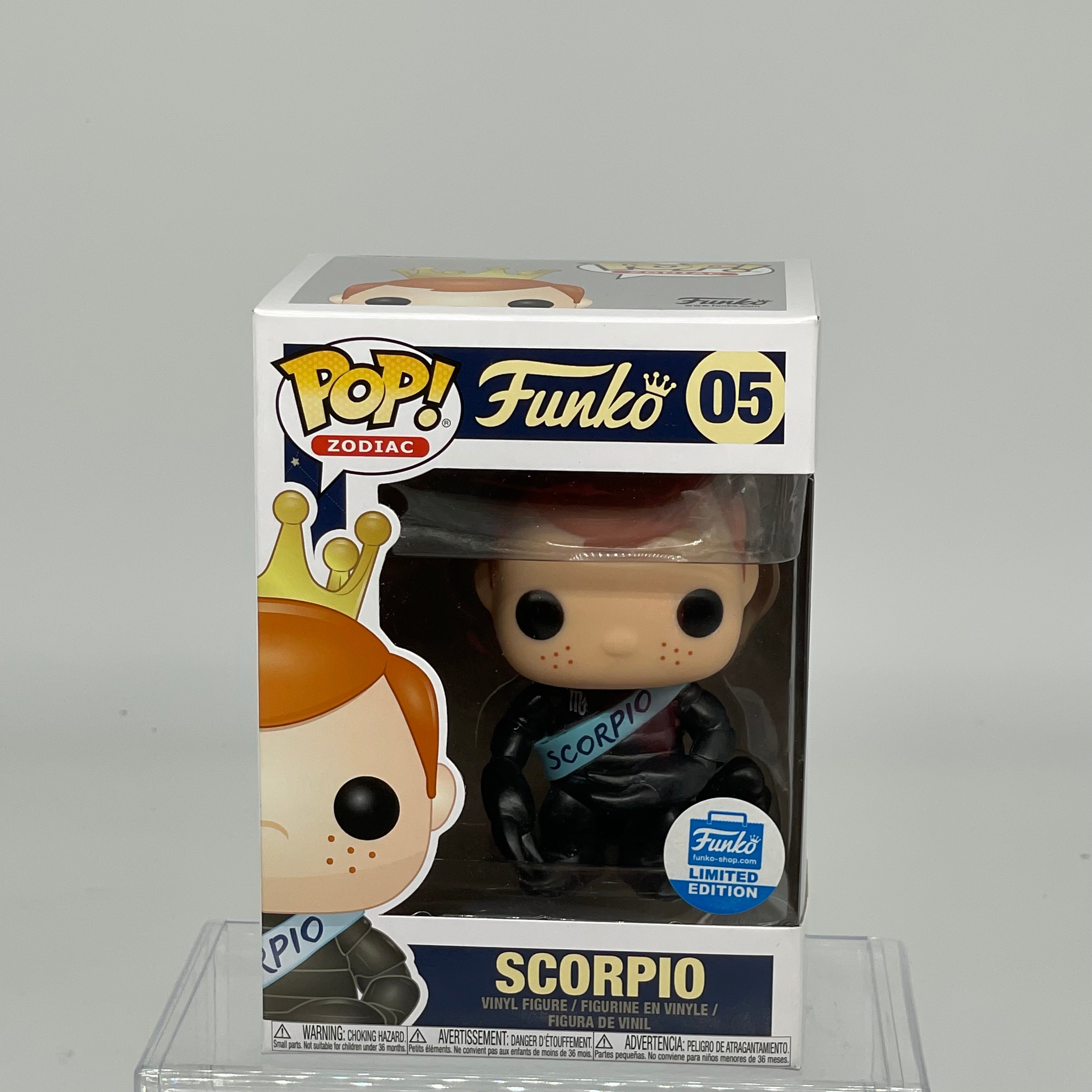 FUNKO POP FREDDY FUNKO SCORPIO ZODIAC FUNKO EX #05 JJL170906