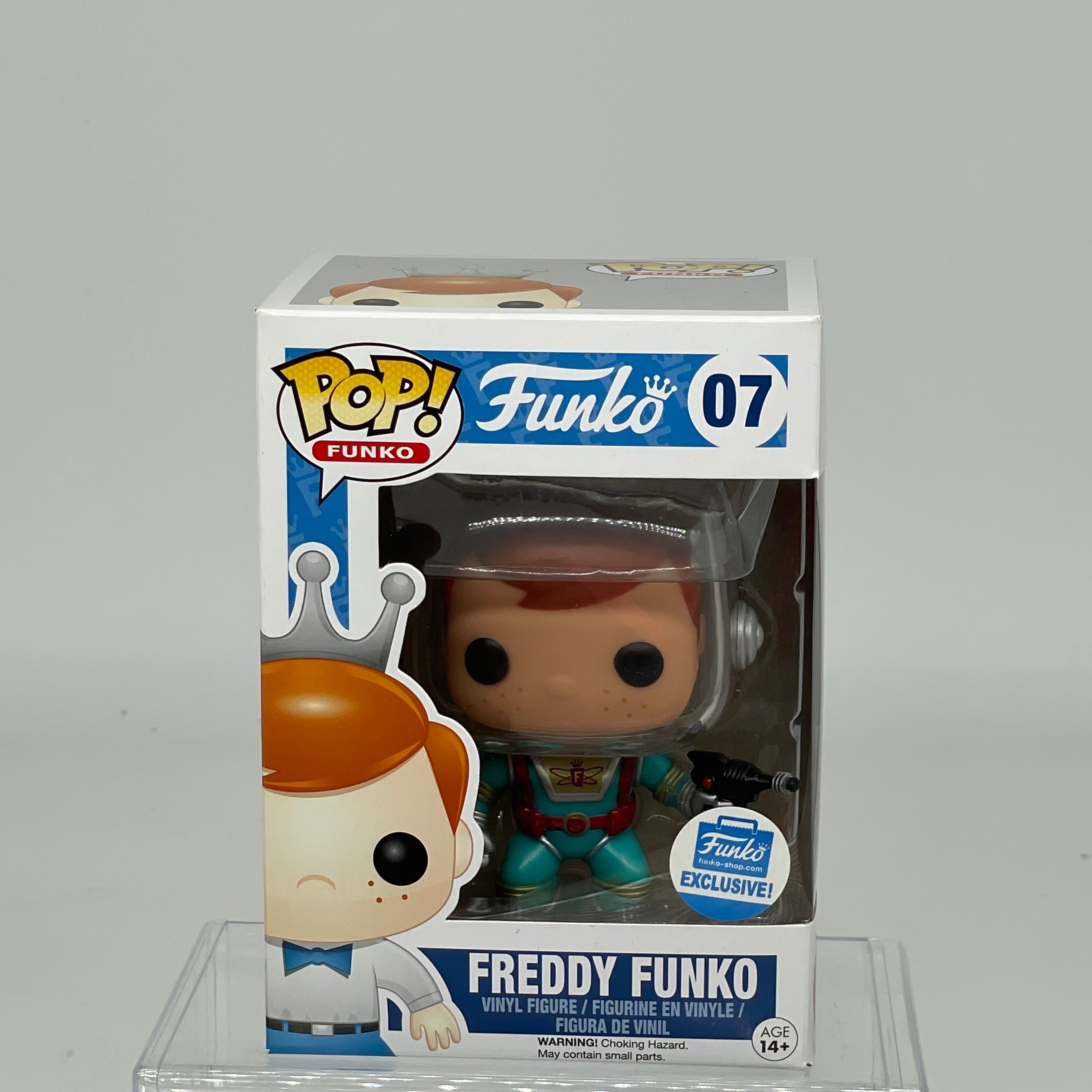 FUNKO POP FREDDY FUNKO RAYGUN #07 FUNKO EXCLUSIVE JJL160525