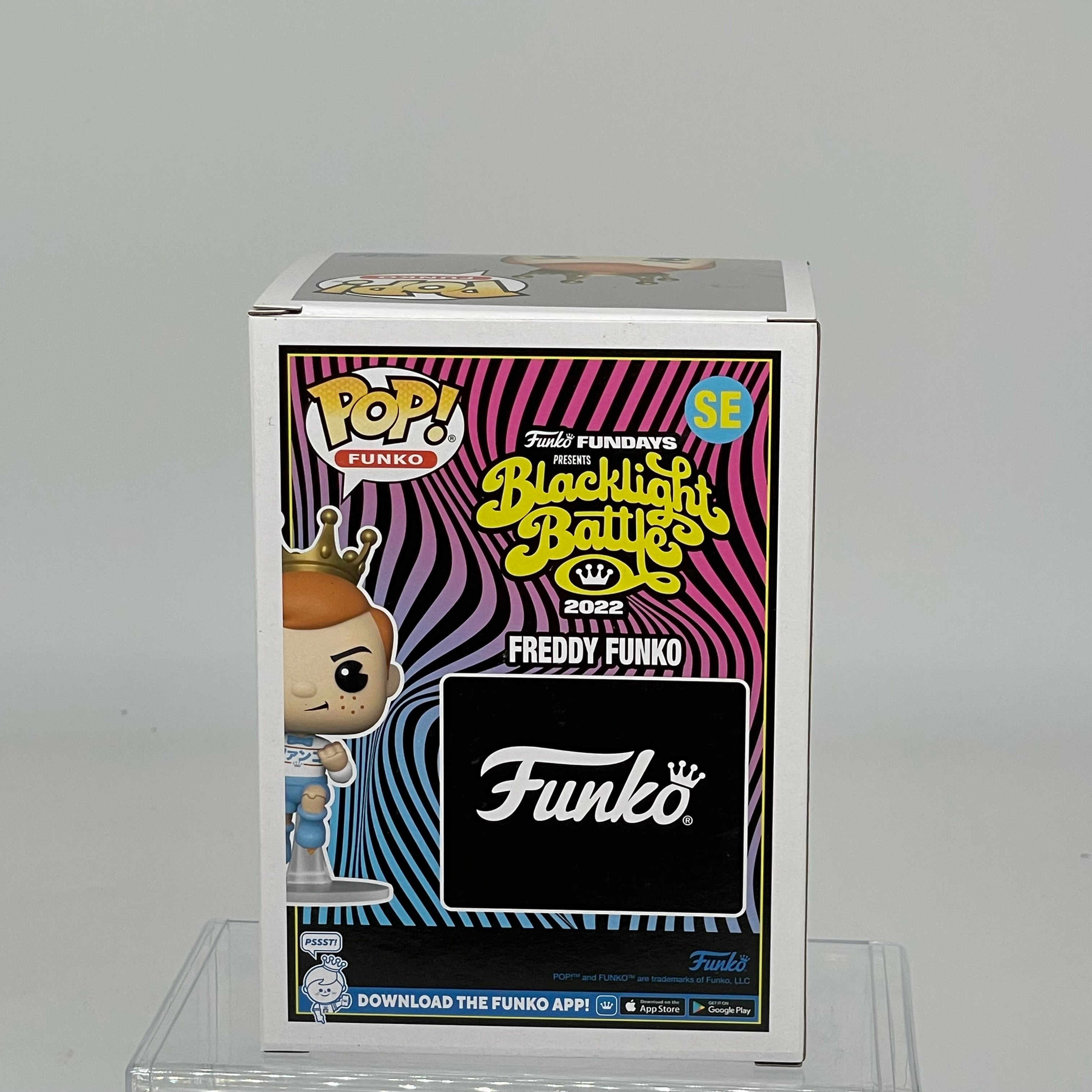 FUNKO POP ATOMIC FREDDY NYCC BLACKLIGHT BATTLE LE 2000 TTC220505