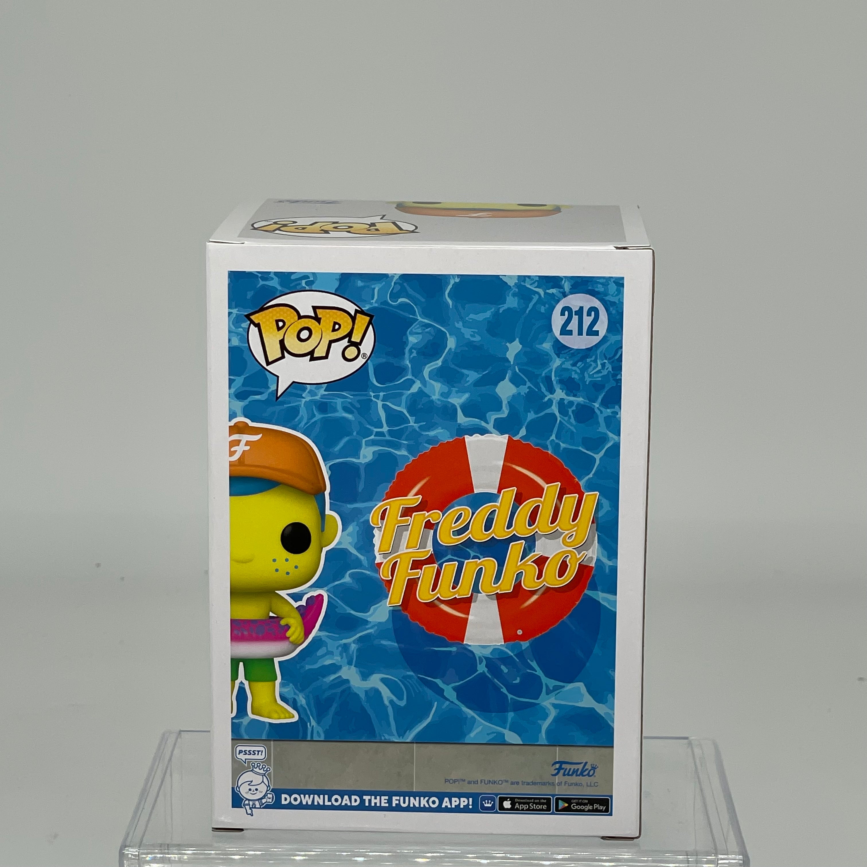 FUNKO POP FLOATY FREDDY #212 BLACKLIGHT SDCC EXCLUSIVE DRM230413