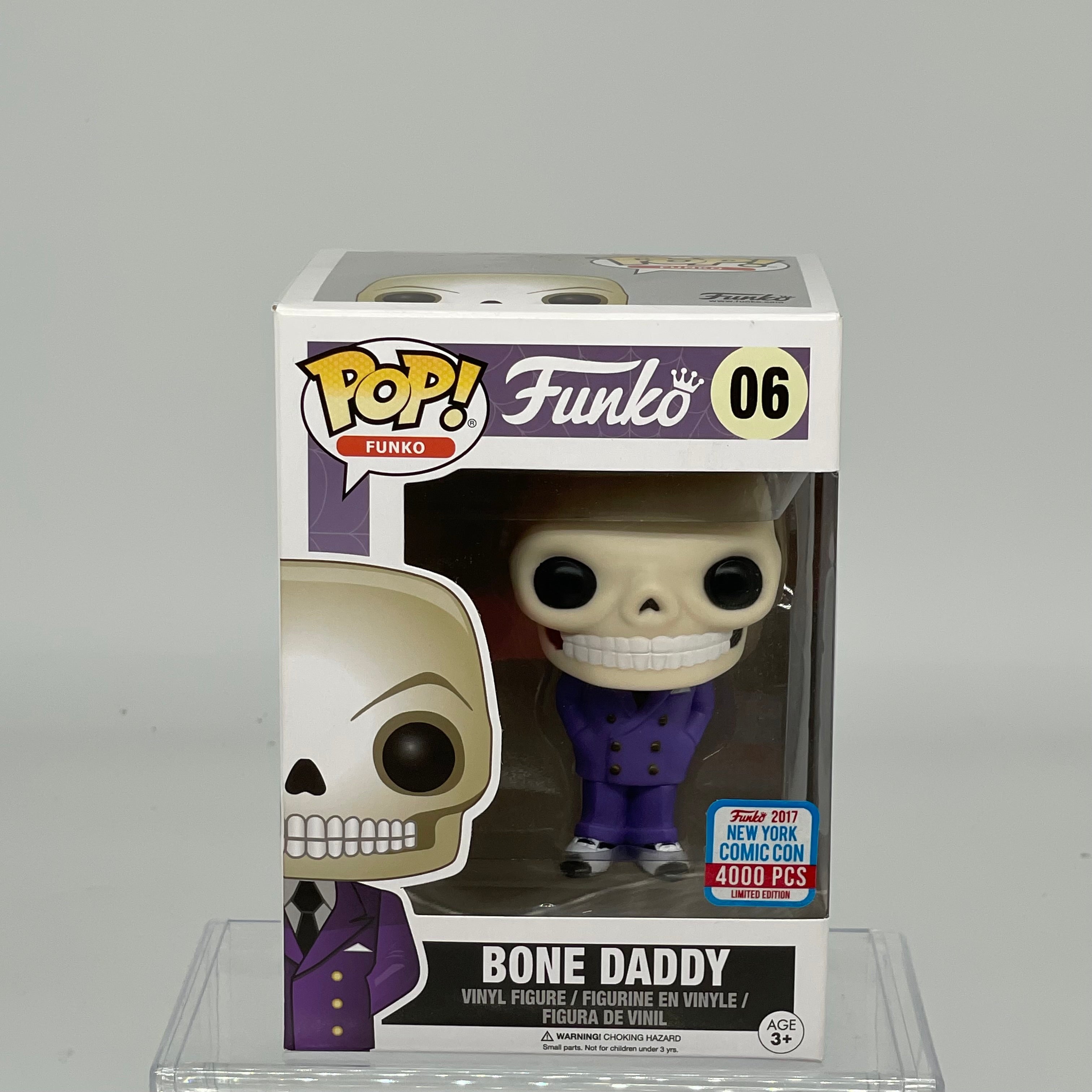 FUNKO POP BONE DADDY PURPLE SUIT #06 NYCC LE 4000 JJL170712