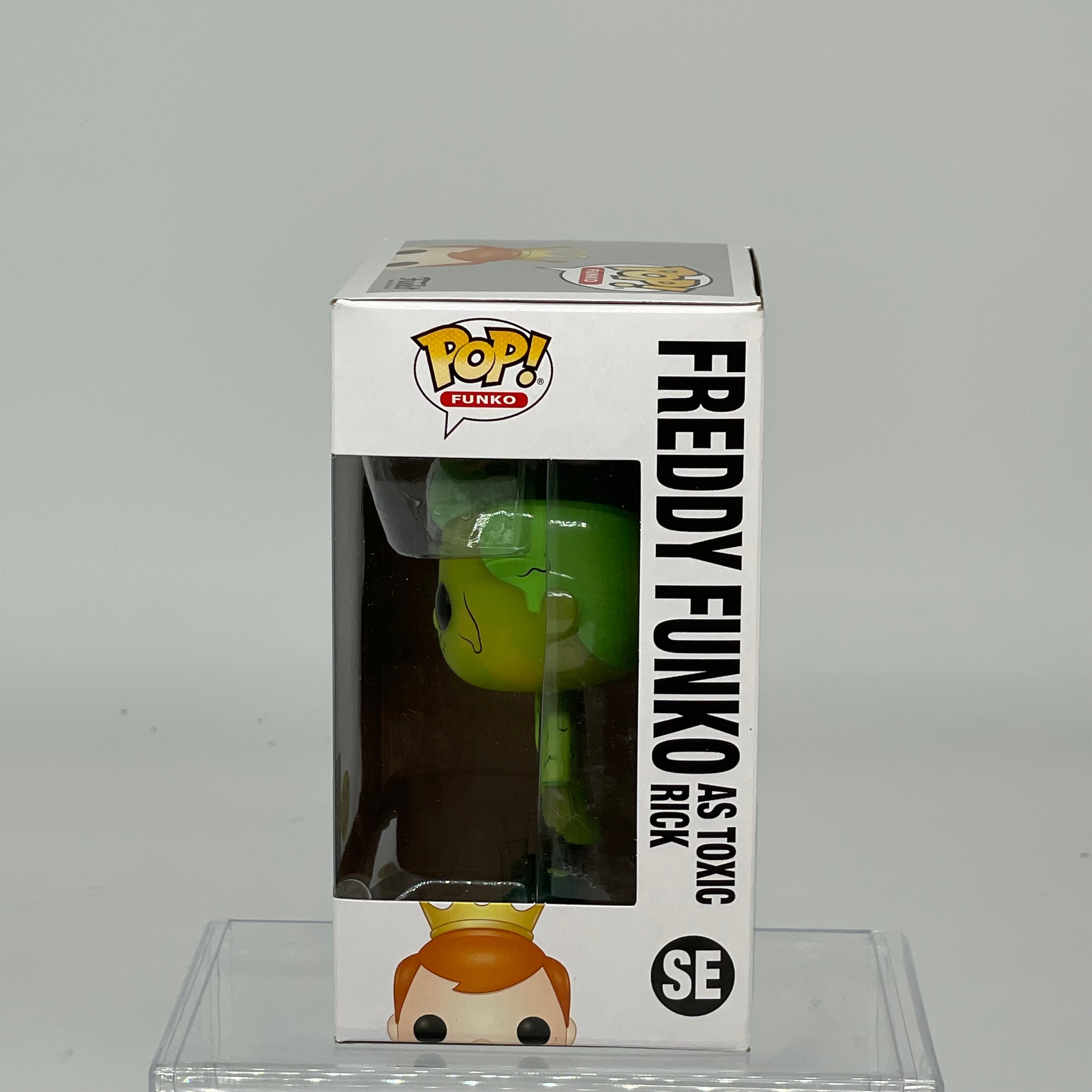 FUNKO POP FREDDY FUNKO AS TOXIC RICK GLOW IN THE DARK SDCC 2019 LE 3000 JJL190501