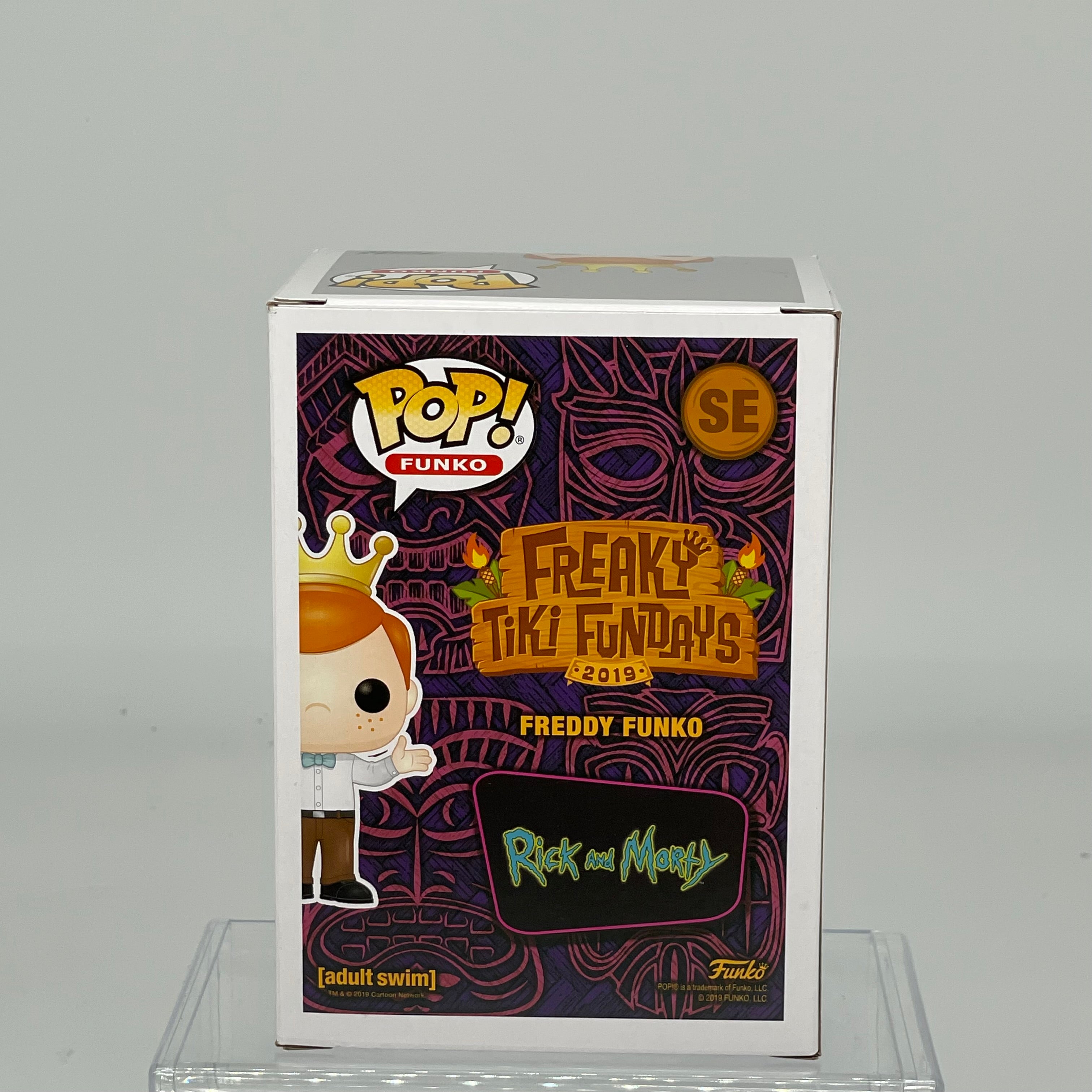 FUNKO POP FREDDY FUNKO AS TOXIC RICK GLOW IN THE DARK SDCC 2019 LE 3000 JJL190501