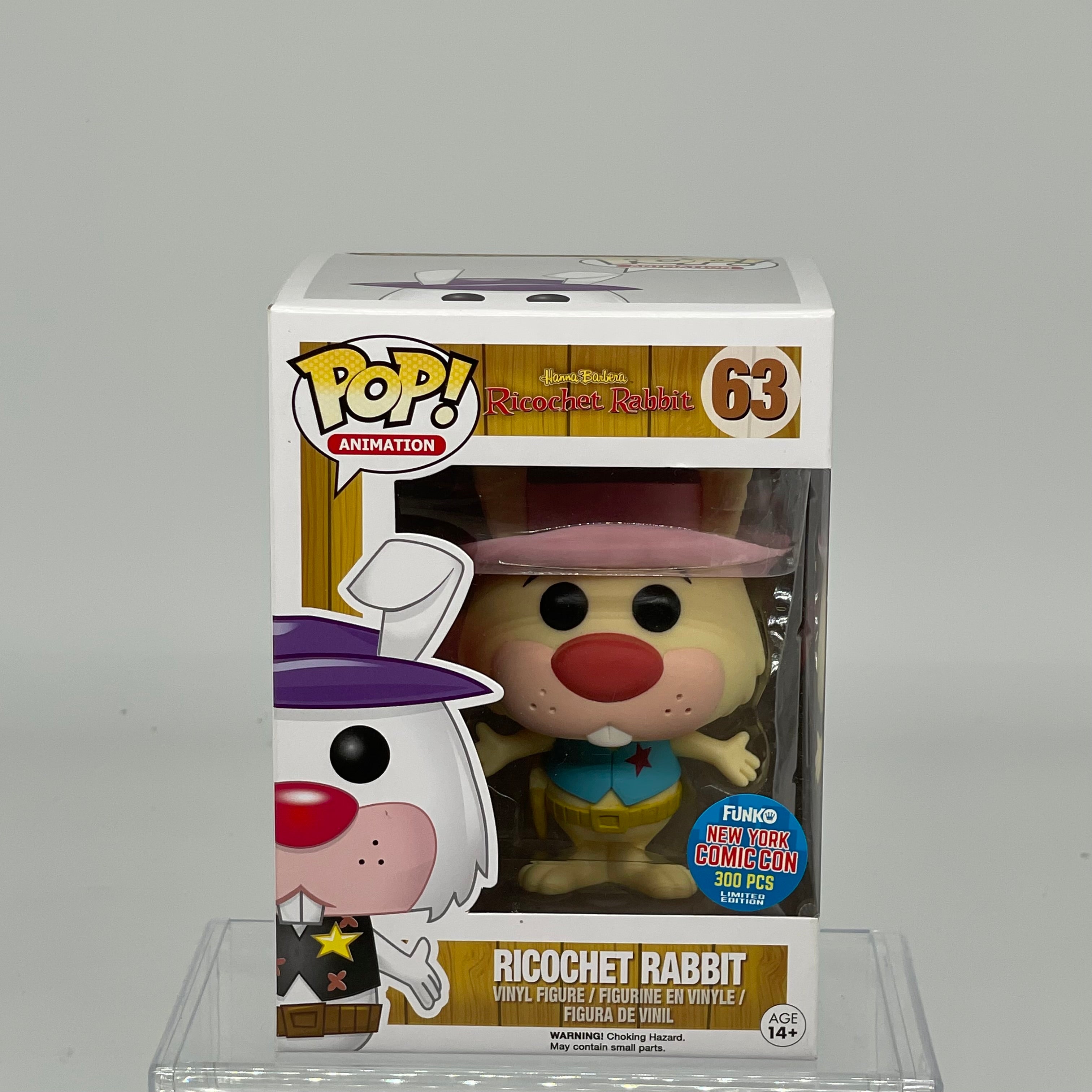 FUNKO POP RICOCHET RABBIT YELLOW NYCC LE 300 JJL150827