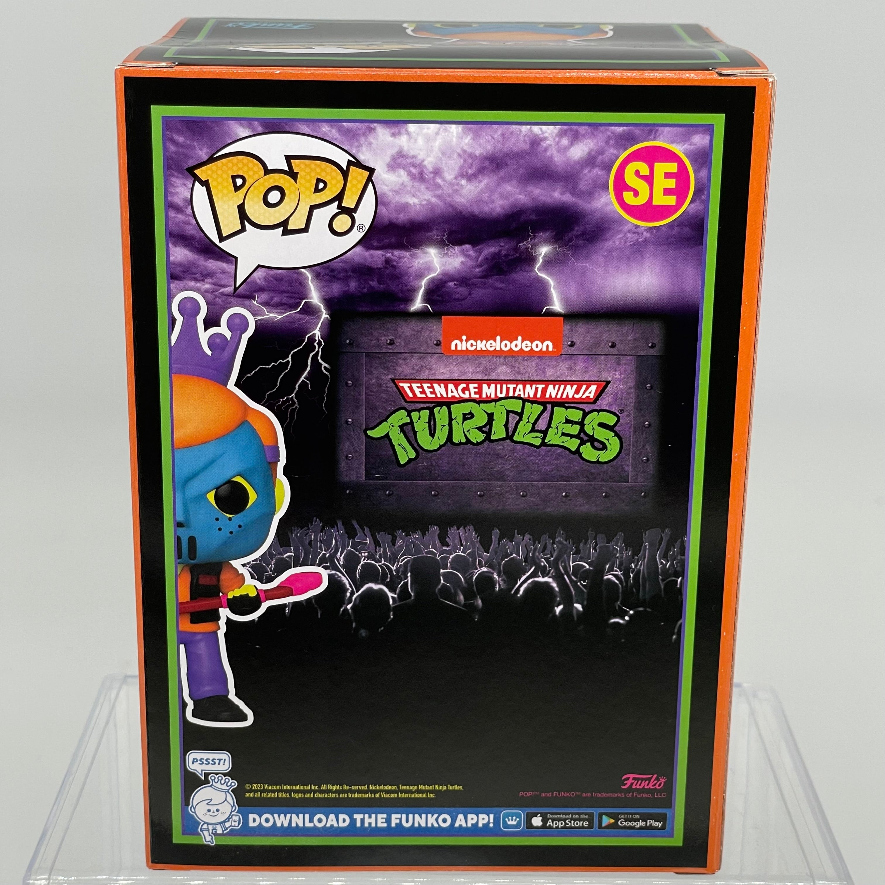 FUNKO POP FREDDY FUNKO AS CASEY JONES BLACKLIGHT NYCC LE 2000 DRM230706