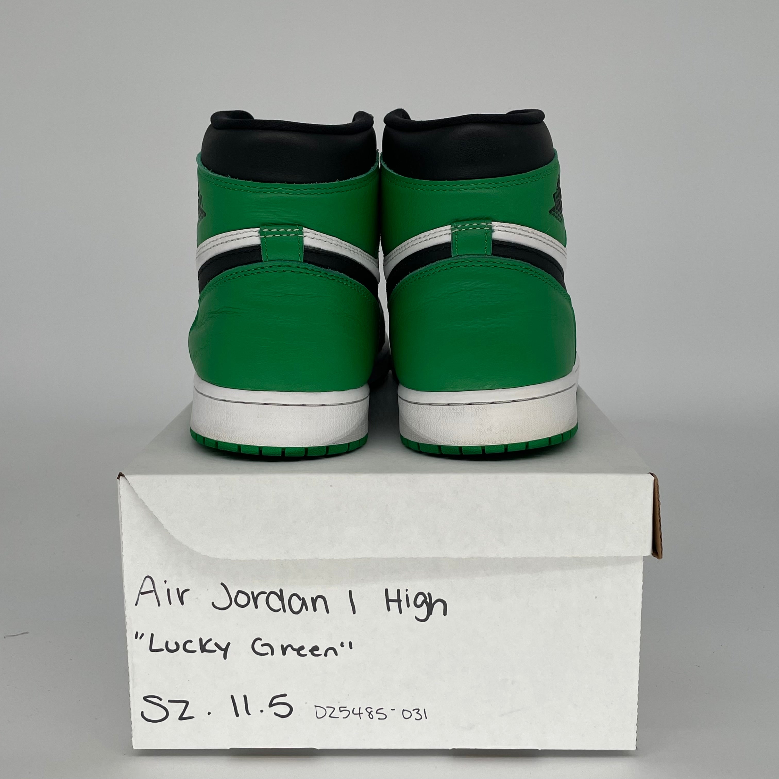 AIR JORDAN 1 LUCKY GREEN SIZE 11.5/13W DZ5485-031
