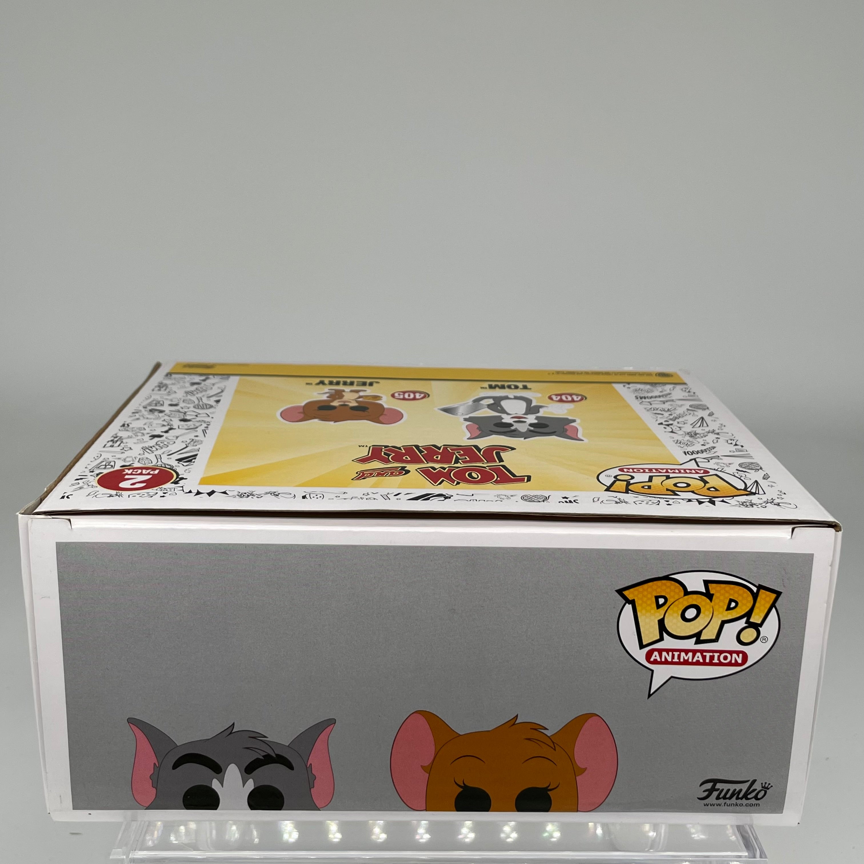 FUNKO POP TOM AND JERRY FLOCKED 2 PACK FUNKO EXCLUSIVE JJL180620