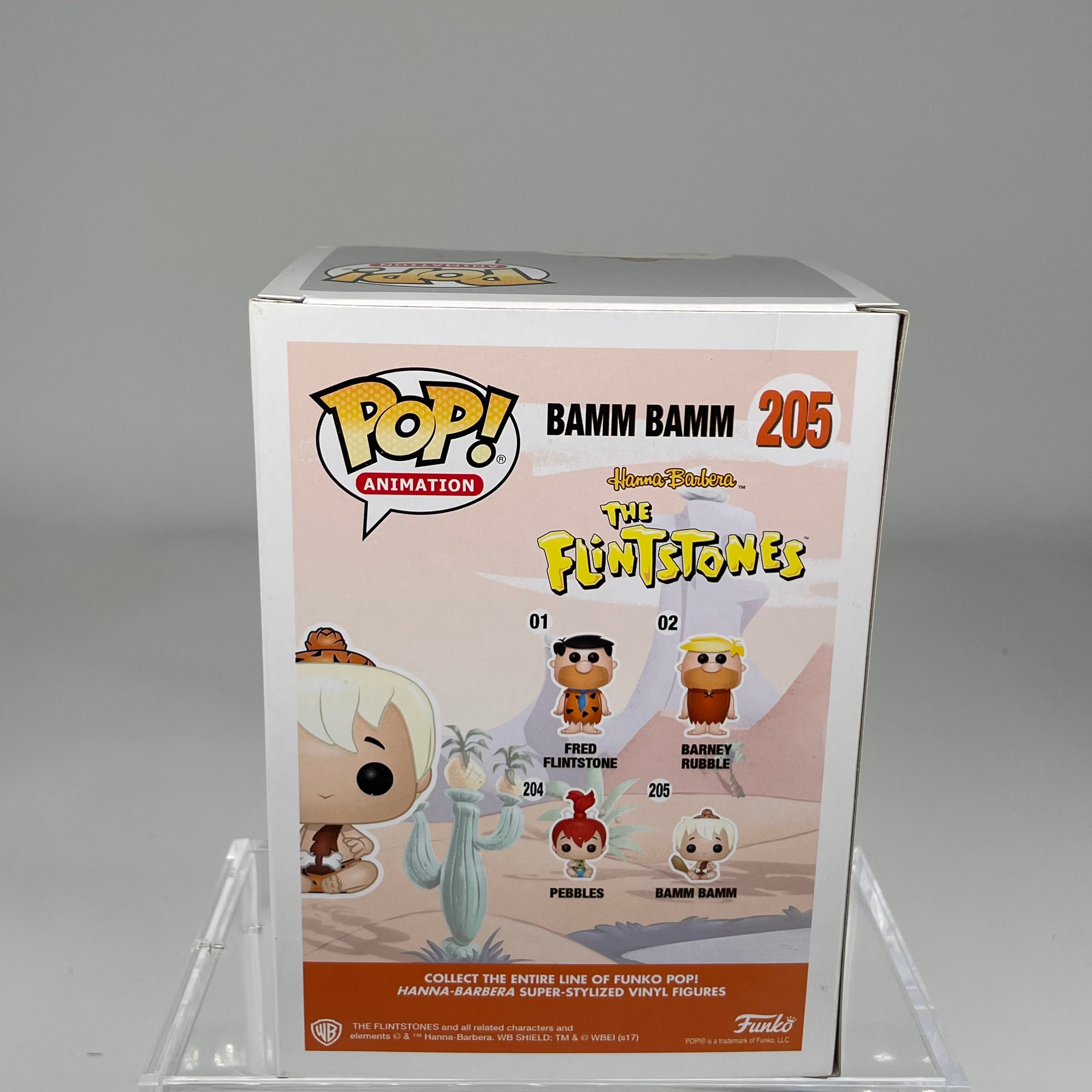 FUNKO POP BAMM BAMM 205 THE FLINTSTONES JJL170104