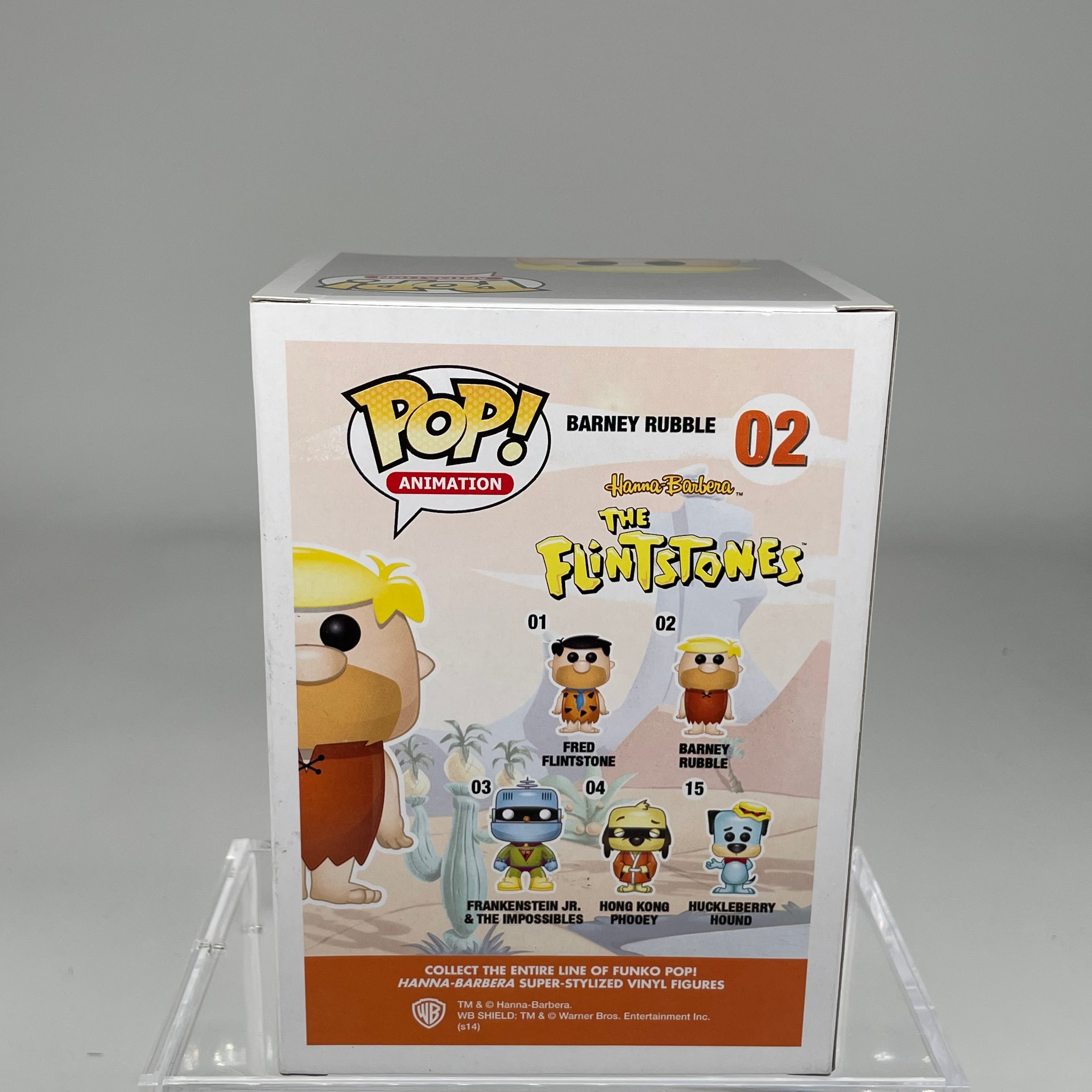FUNKO POP BARNEY RUBBLE 02 THE FLINTSTONES JJL140523