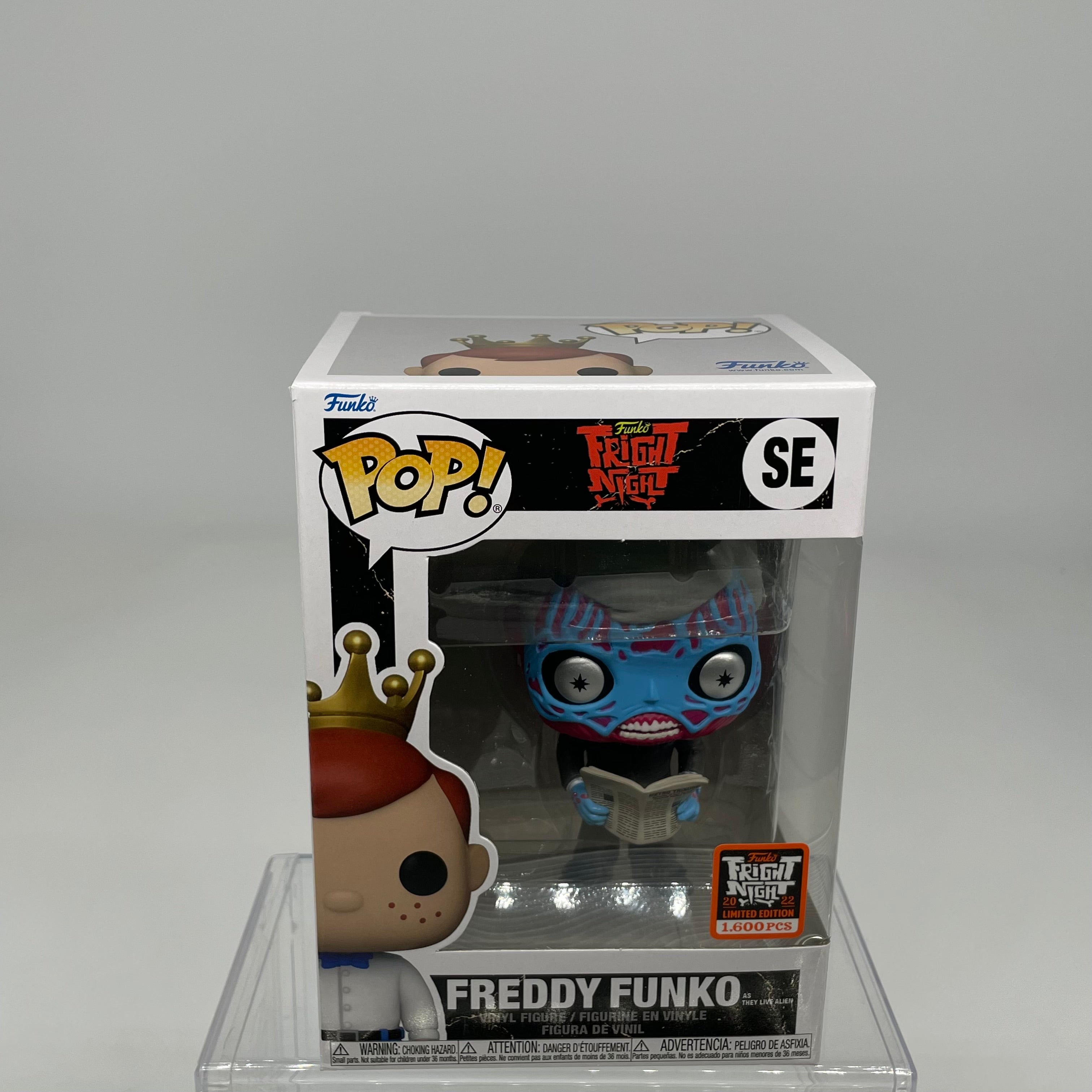 FUNKO POP FREDDY FUNKO AS THEY LIVE ALIEN NYCC LE 1600