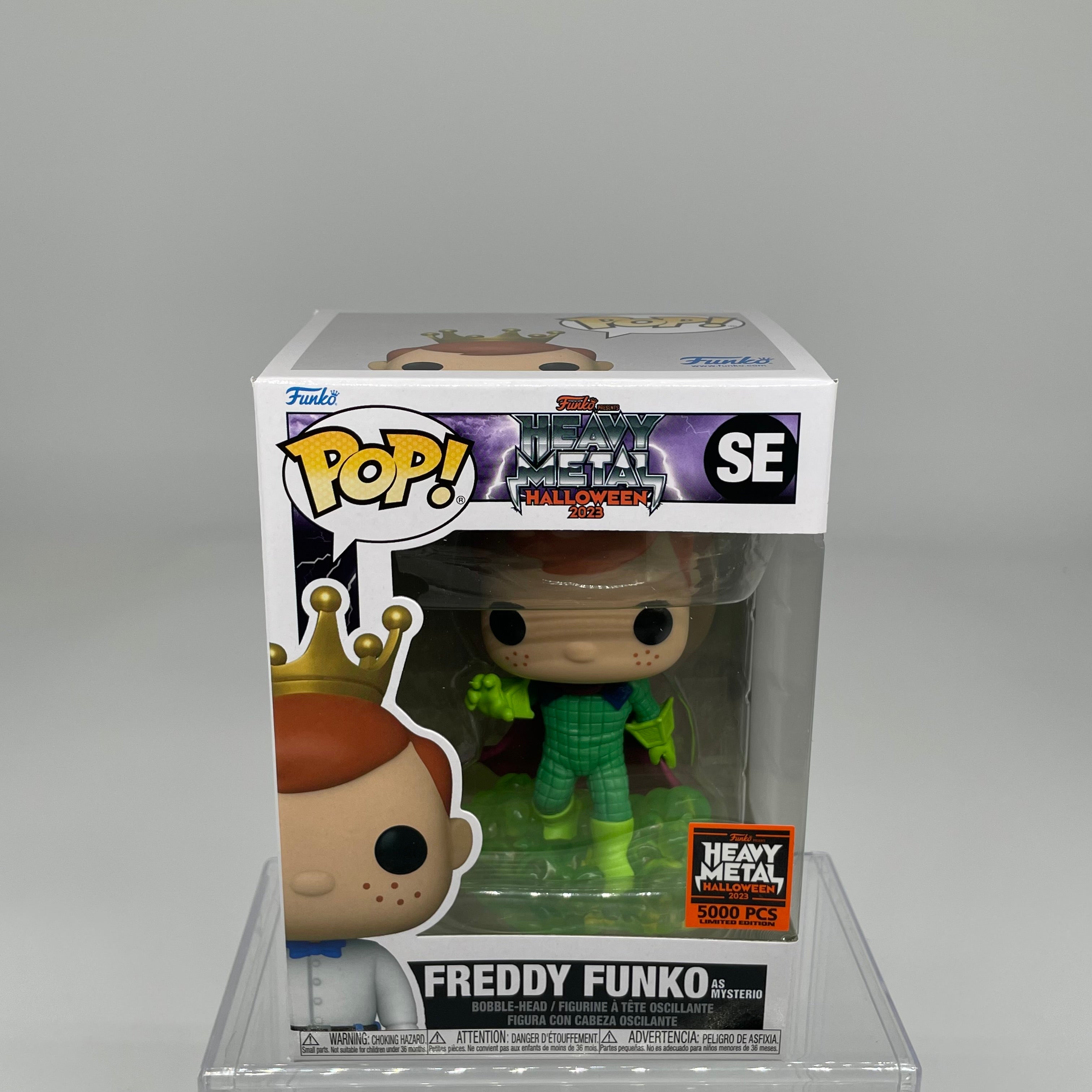 FUNKO POP FREDDY FUNKO AS MYSTERIO NYCC 2023 LE 5000