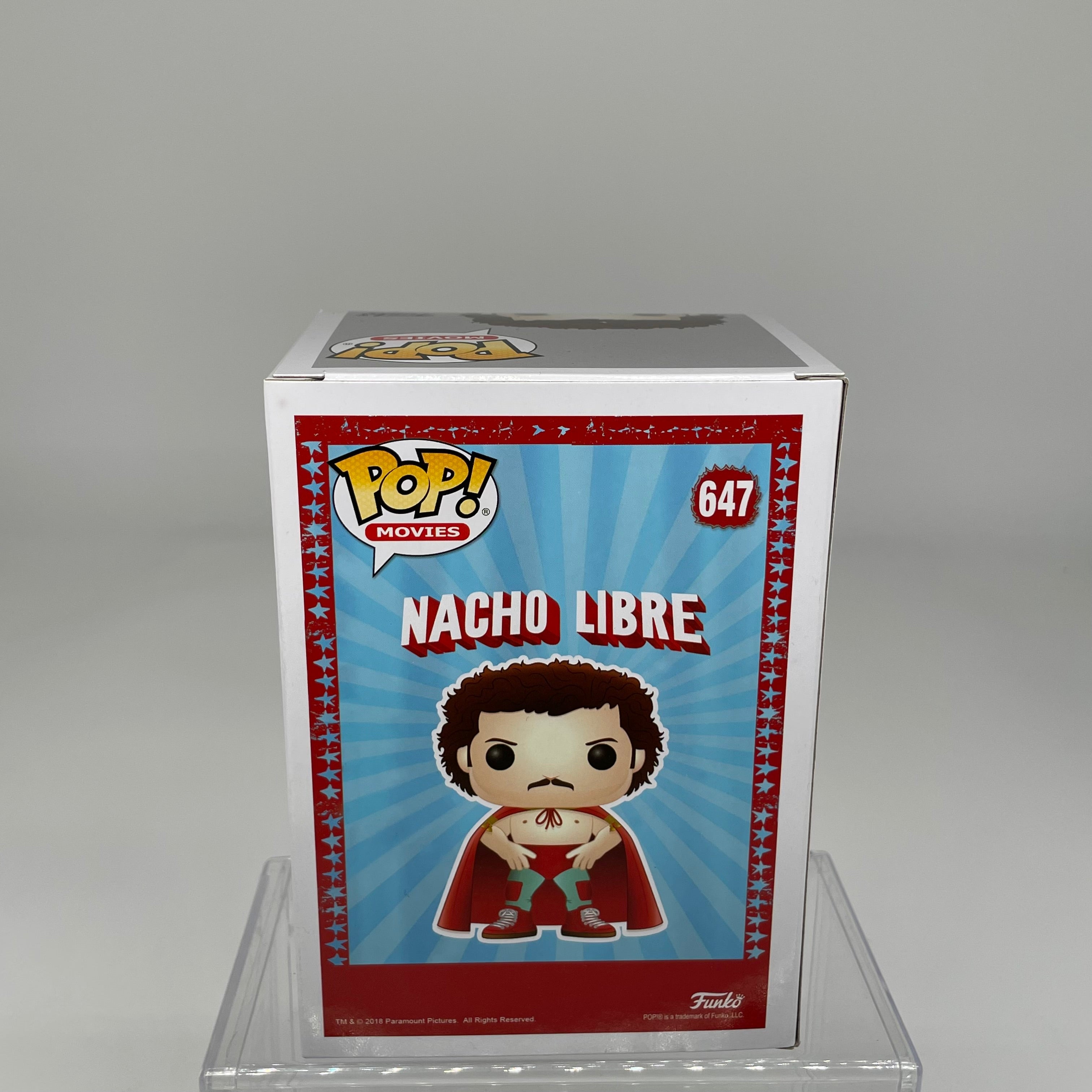FUNKO POP NACHO LIBRE CHASE #647 JACK BLACK FM181116